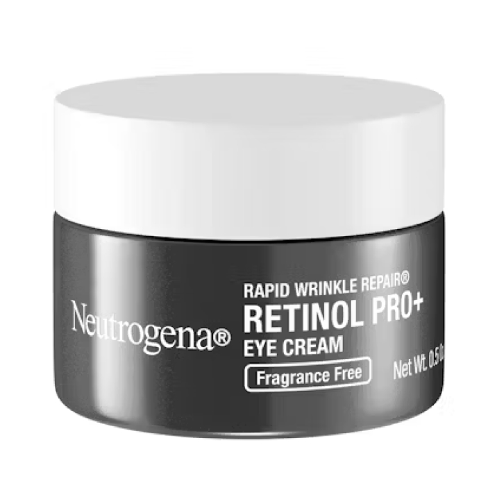 Treat with Neutrogena Rapid Wrinkle Repair Retinol Pro+ Eye Cream, Fragrance Free