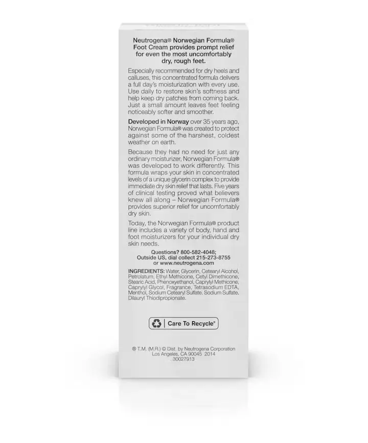 Norwegian Formula® Foot Cream