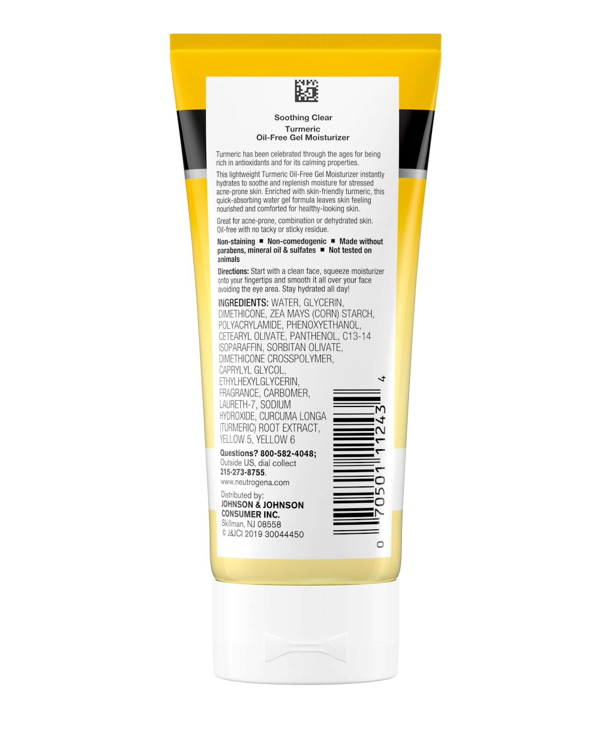 Neutrogena Soothing Clear Turmeric Gel Moisturizer
