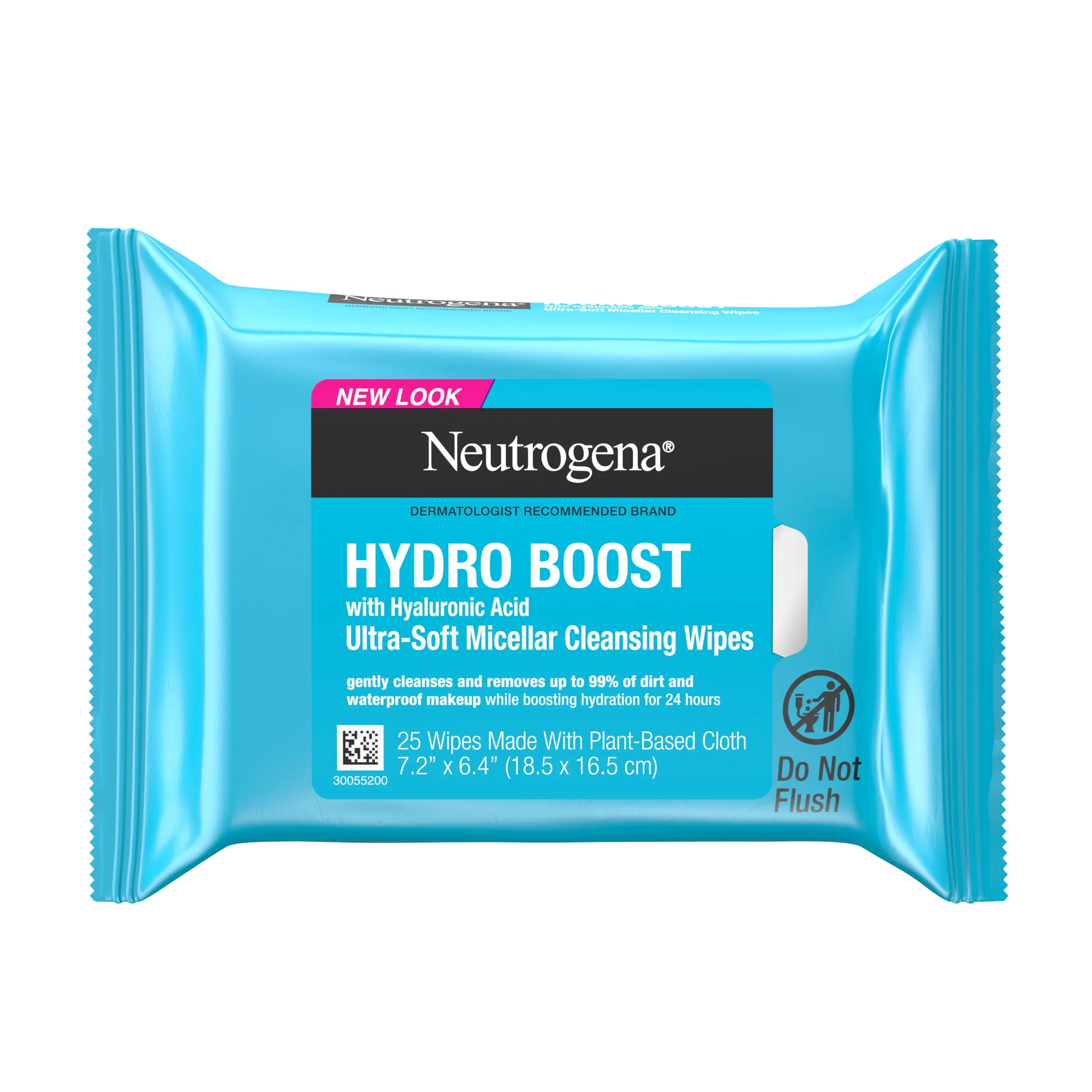 Hydro Boost Cleansing Makeup Remover Wipes Front of Packaging