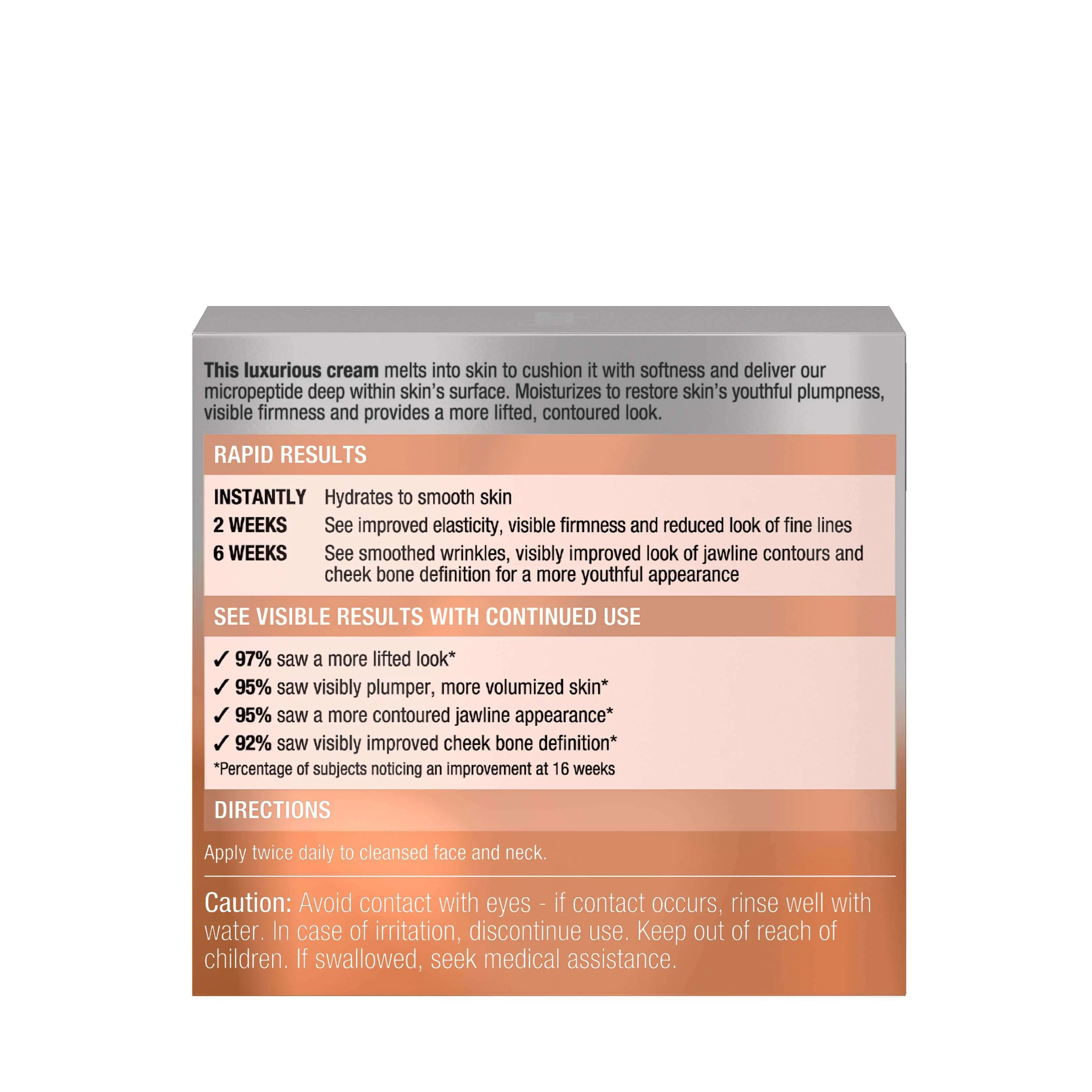 Rapid Firming&trade; Peptide Contour Lift Face Cream