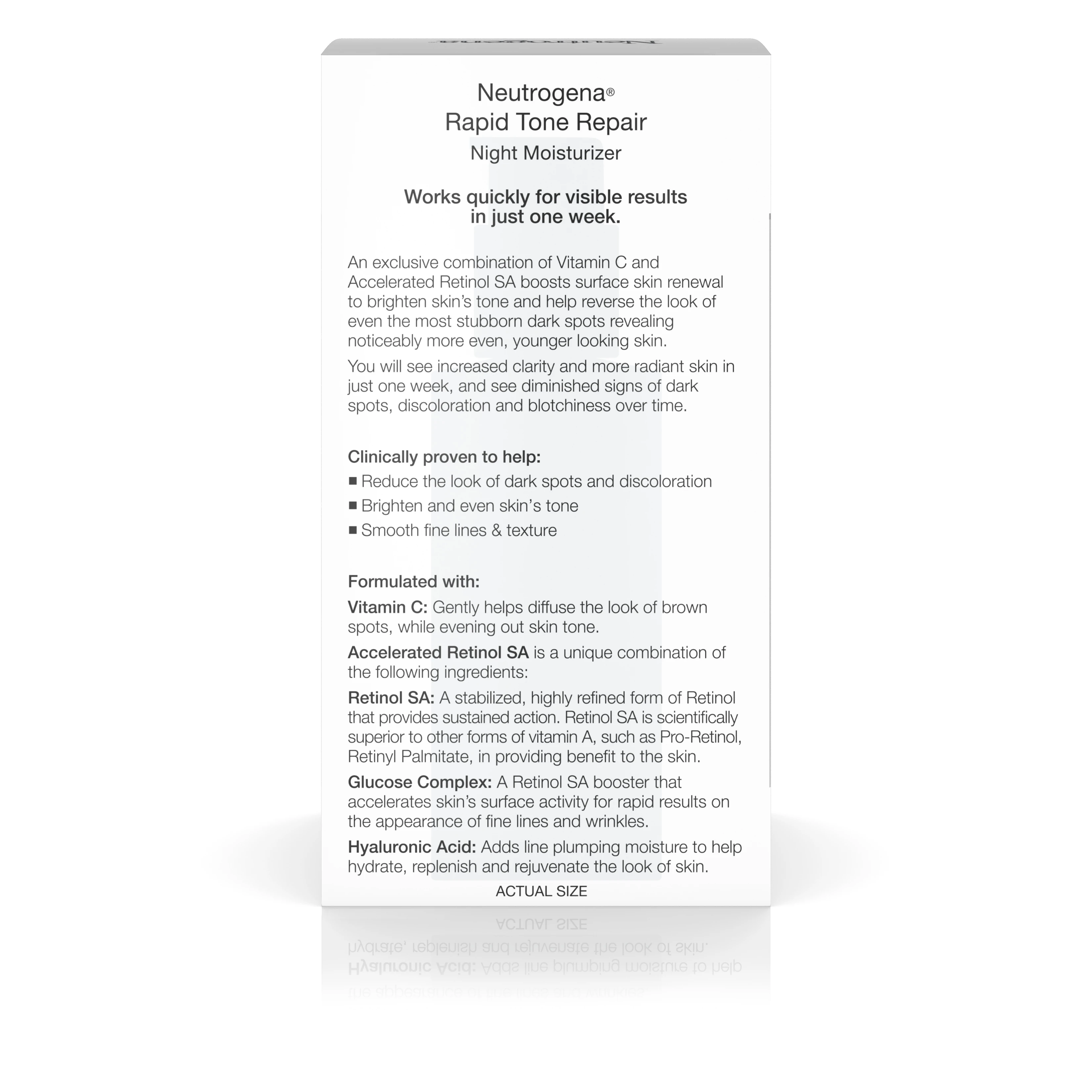 Rapid Tone Repair Night Moisturizer
