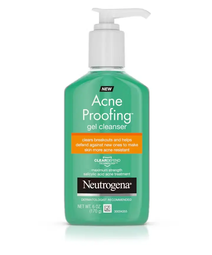 Neutrogena Acne Proofing Gel Facial Cleanser with Salicylic Acid