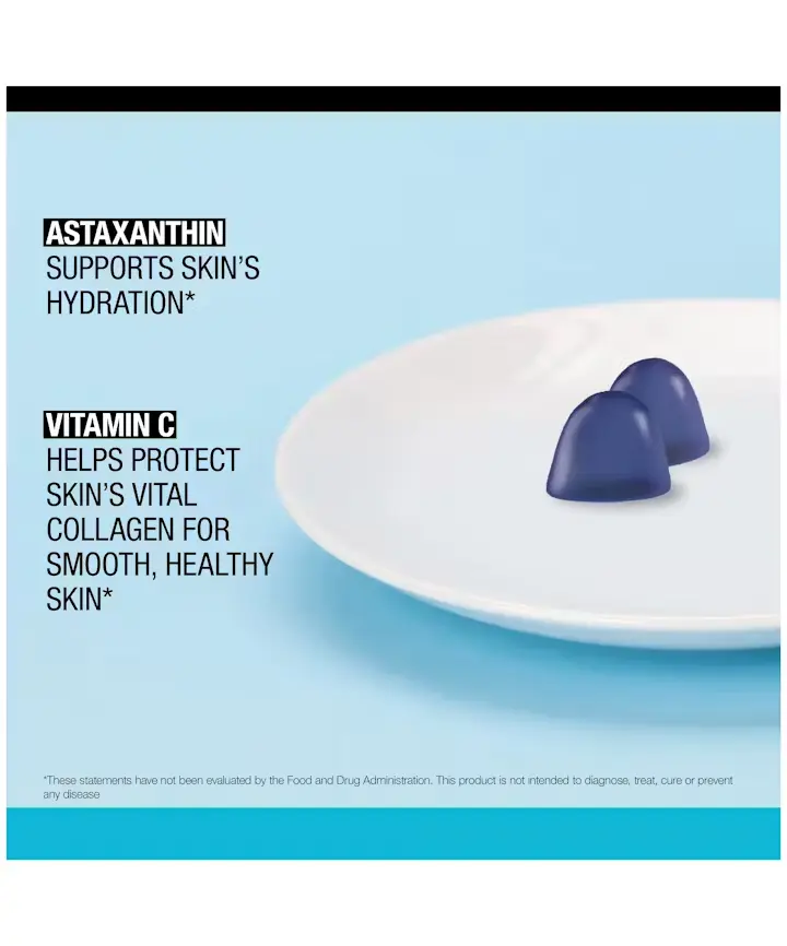 Neutrogena® Skin Hydration Astaxanthin Gummies with Vitamin C 60CT