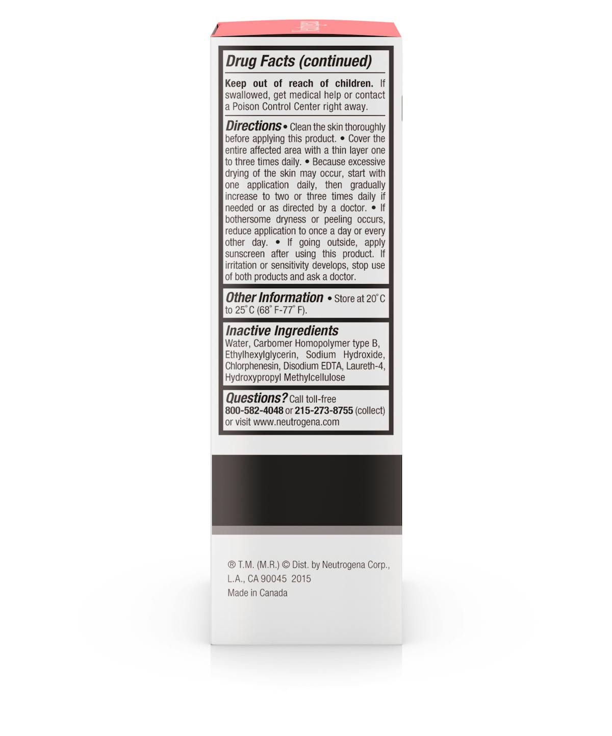 Rapid Clear Stubborn Acne Daily Leave-On Mask