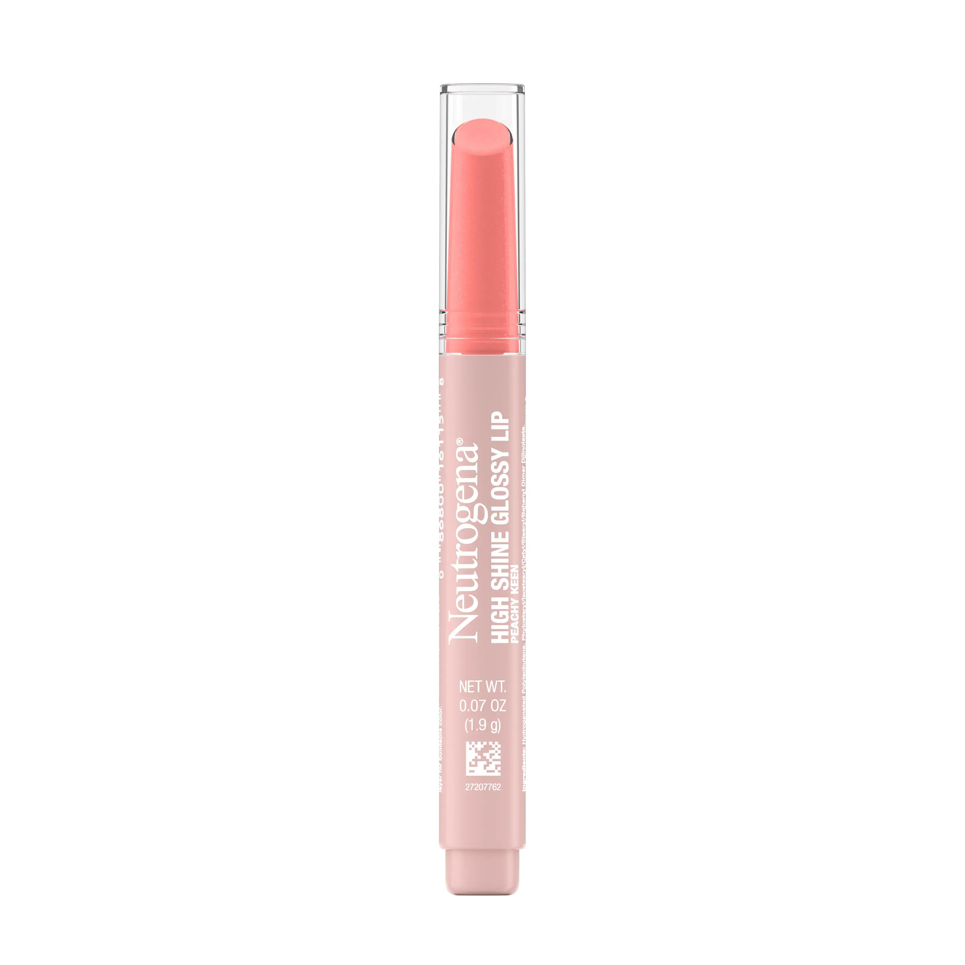 Neutrogena High Shine Glossy Lip, Peachy Keen, 0.07 Oz
