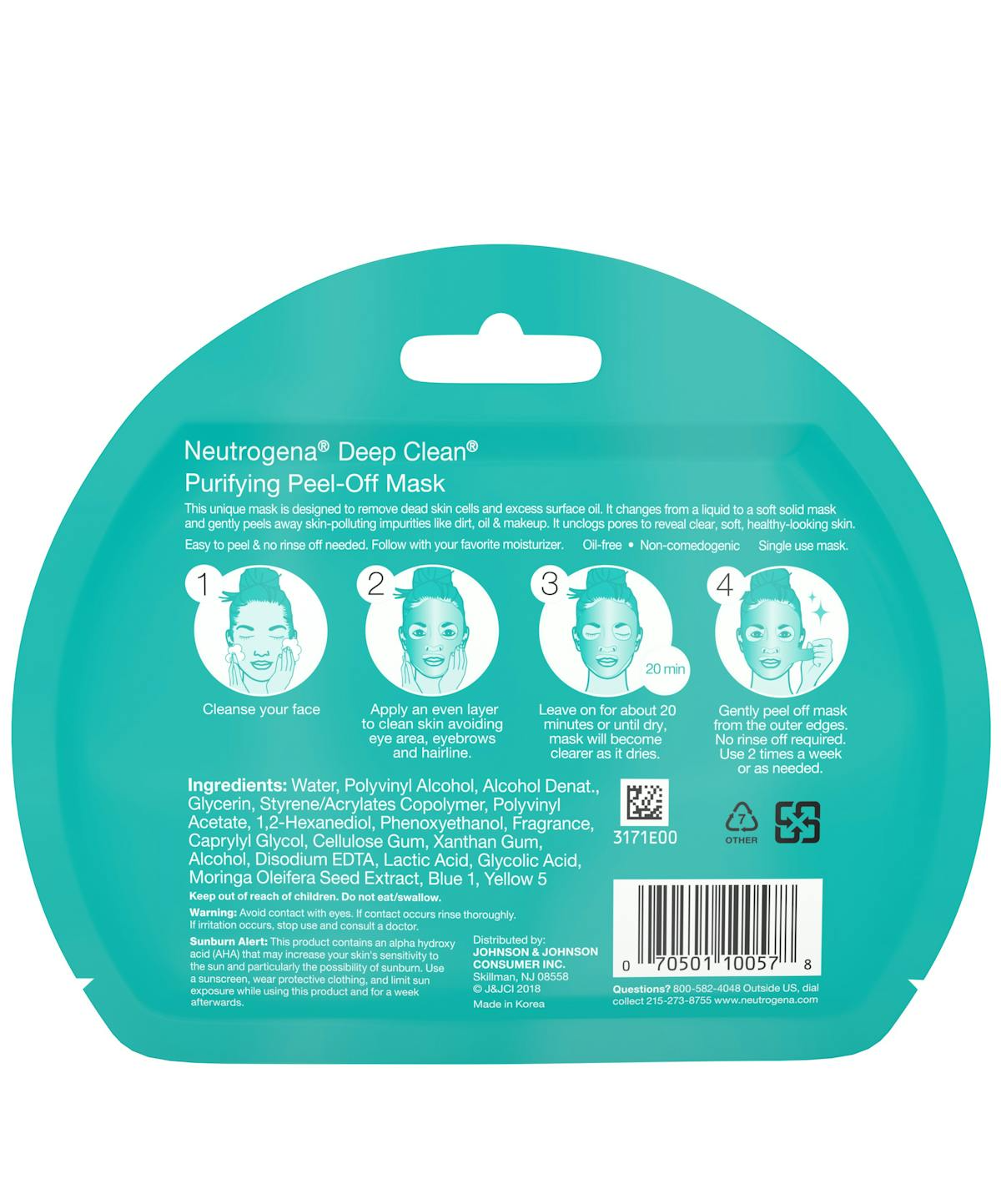 Deep Clean® Purifying Peel-Off Mask