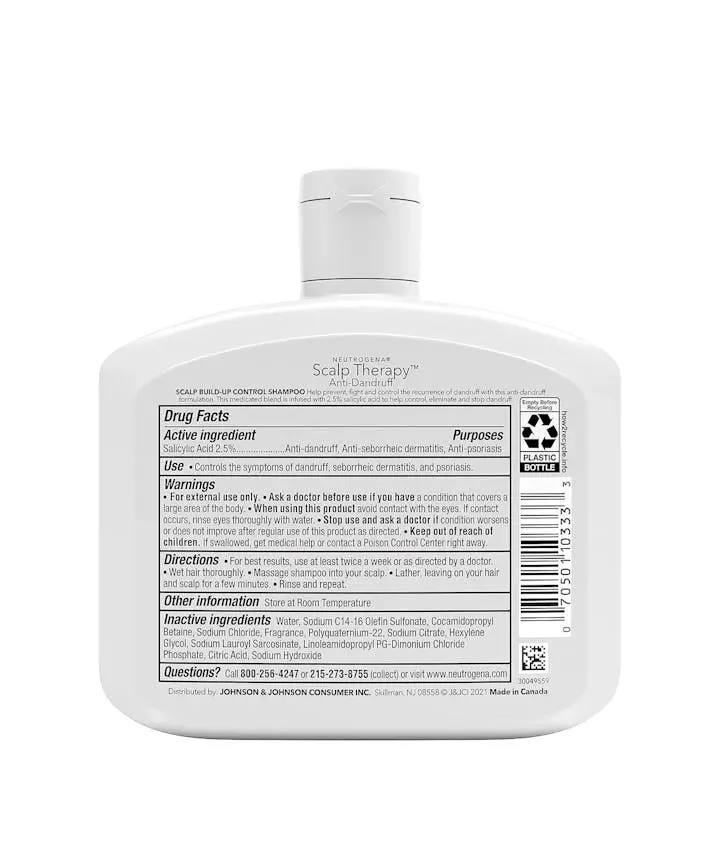 Neutrogena® Scalp Therapy Anti-Dandruff Scalp Build-Up Control