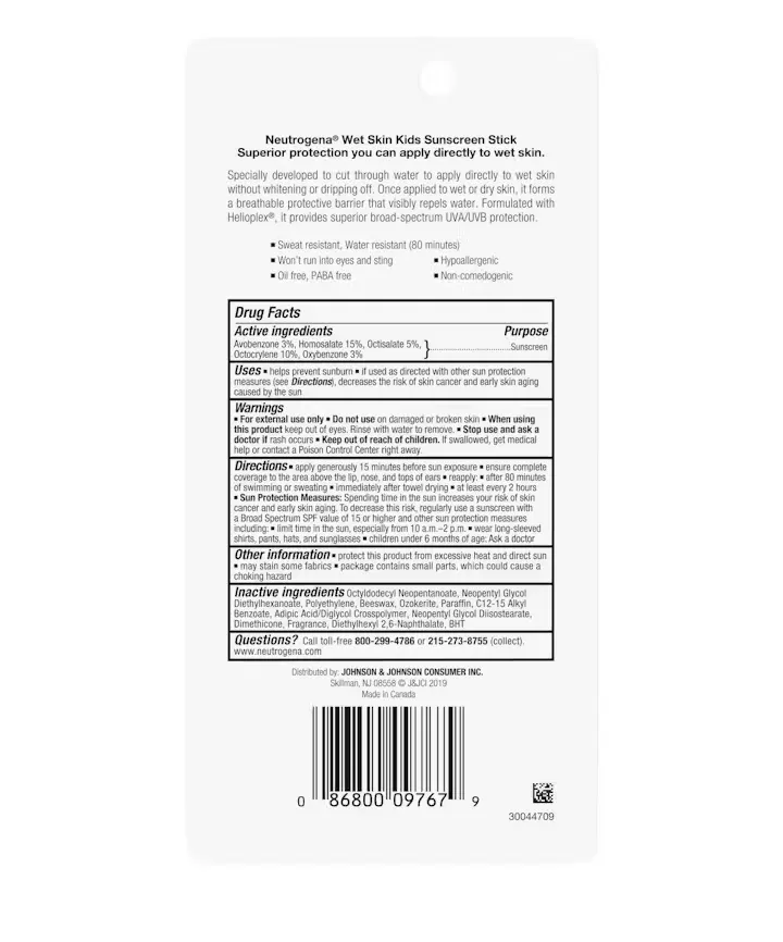 Wet Skin Kids Stick Sunscreen Broad Spectrum SPF 70