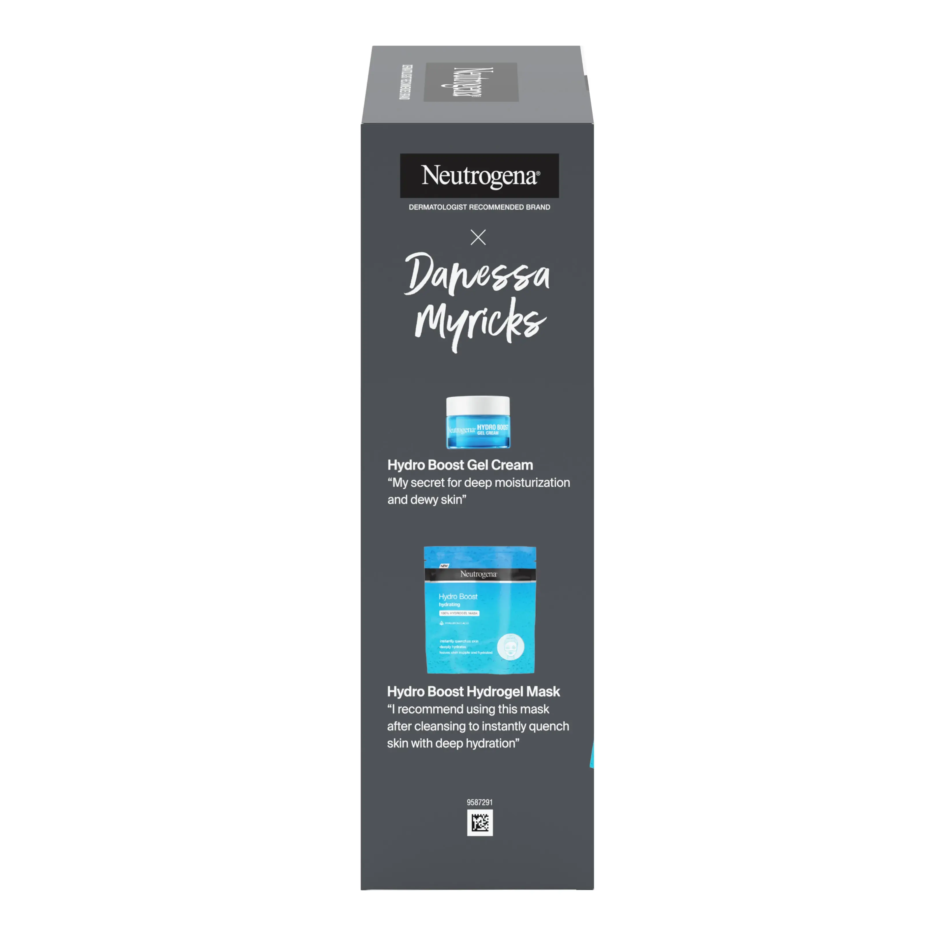 Neutrogena x Danessa Myricks Get Glam Ready Skin Prep Set, 4 Items, Right panel image.