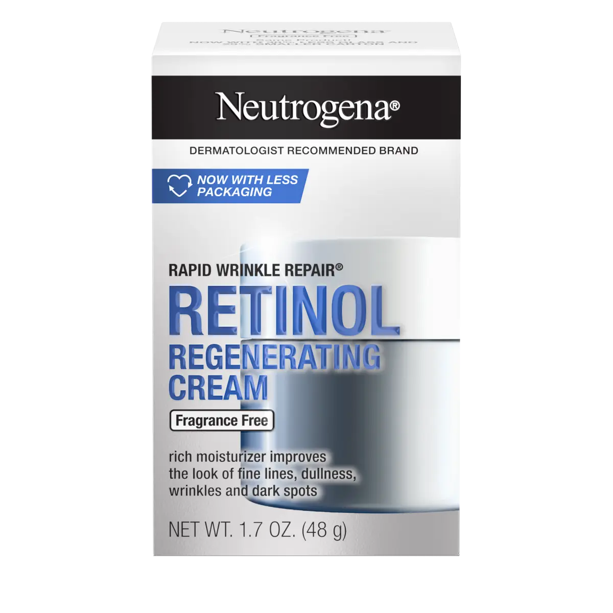 Fragrance Free Anti-Wrinkle Face Cream with Retinol