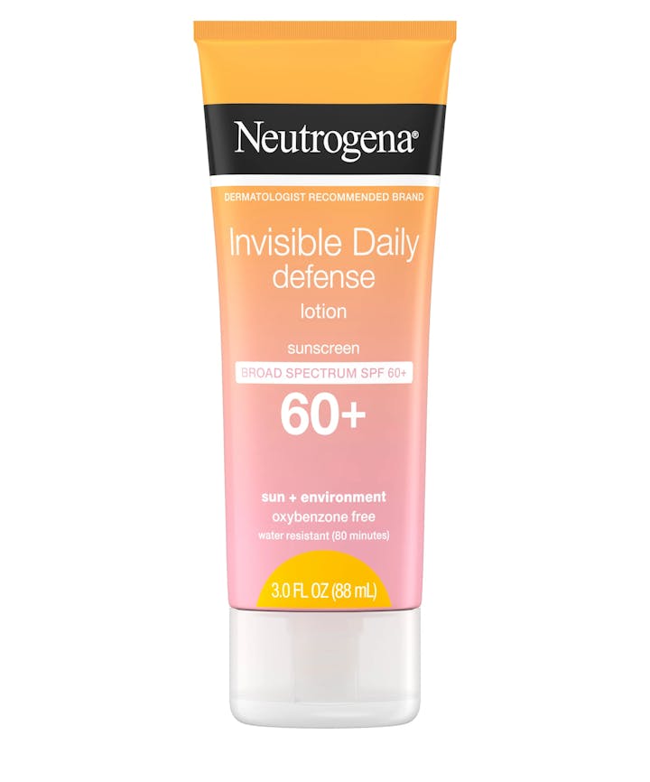 Neutrogena Invisible Daily Defense Sunscreen Lotion SPF 60+