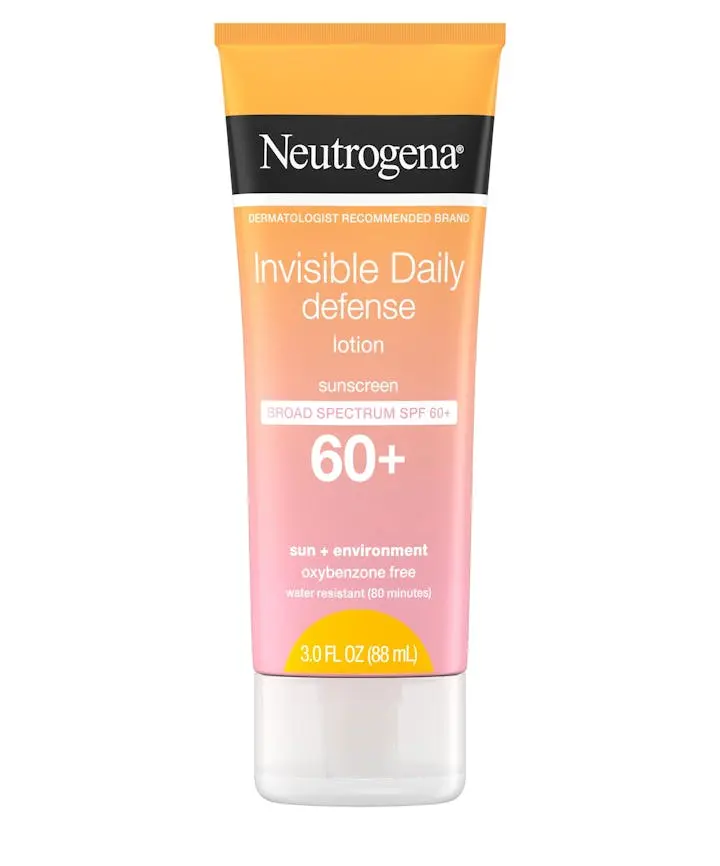 Neutrogena Invisible Daily Defense Sunscreen Lotion SPF 60+