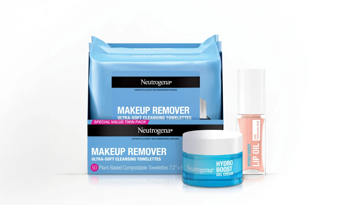 Makeup remover ultra-soft cleansing towelettes