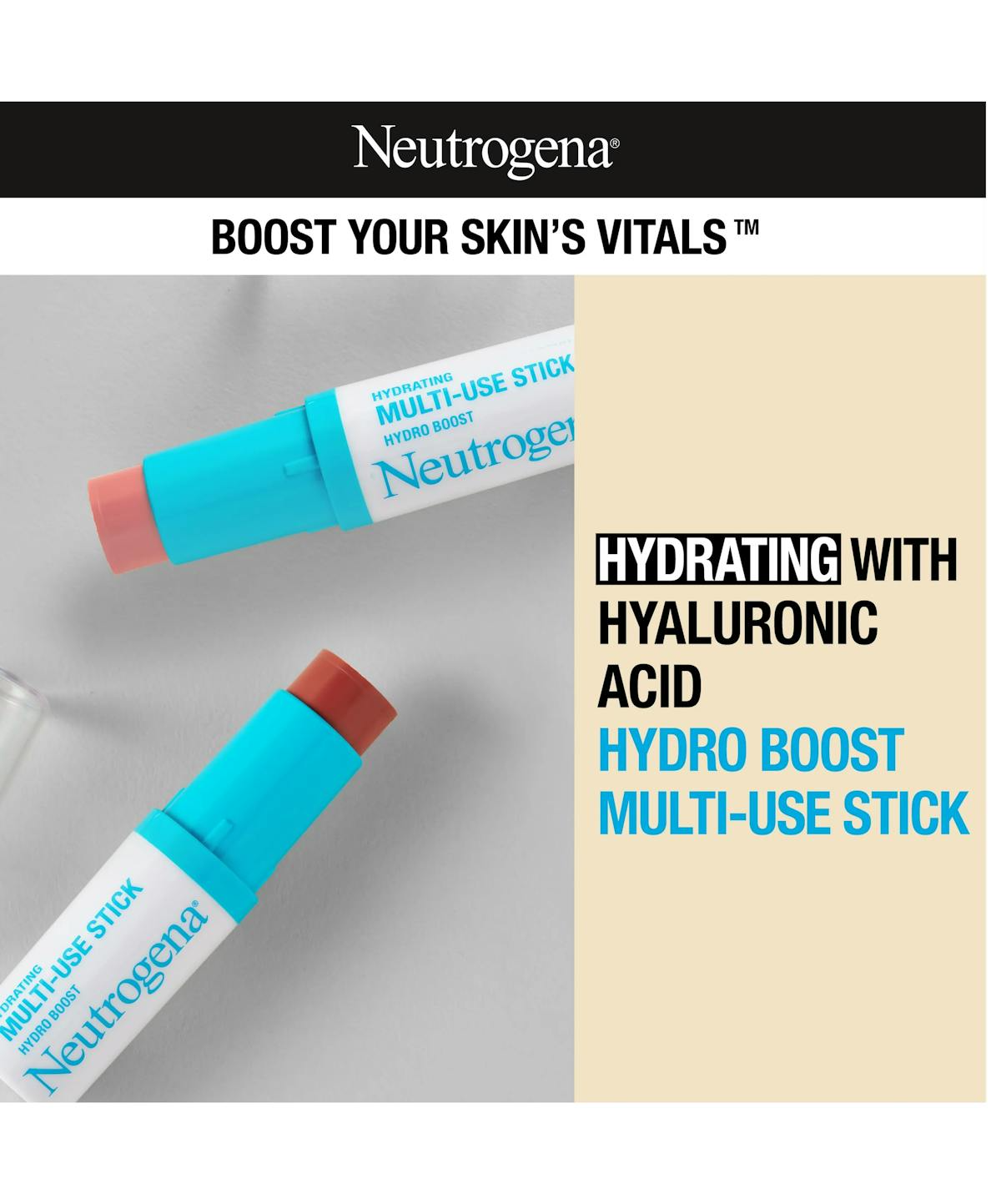 Hydro Boost Multi-Use Stick with Smoothing Hyaluronic Acid