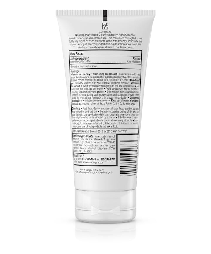 Rapid Clear Stubborn Acne Cleanser