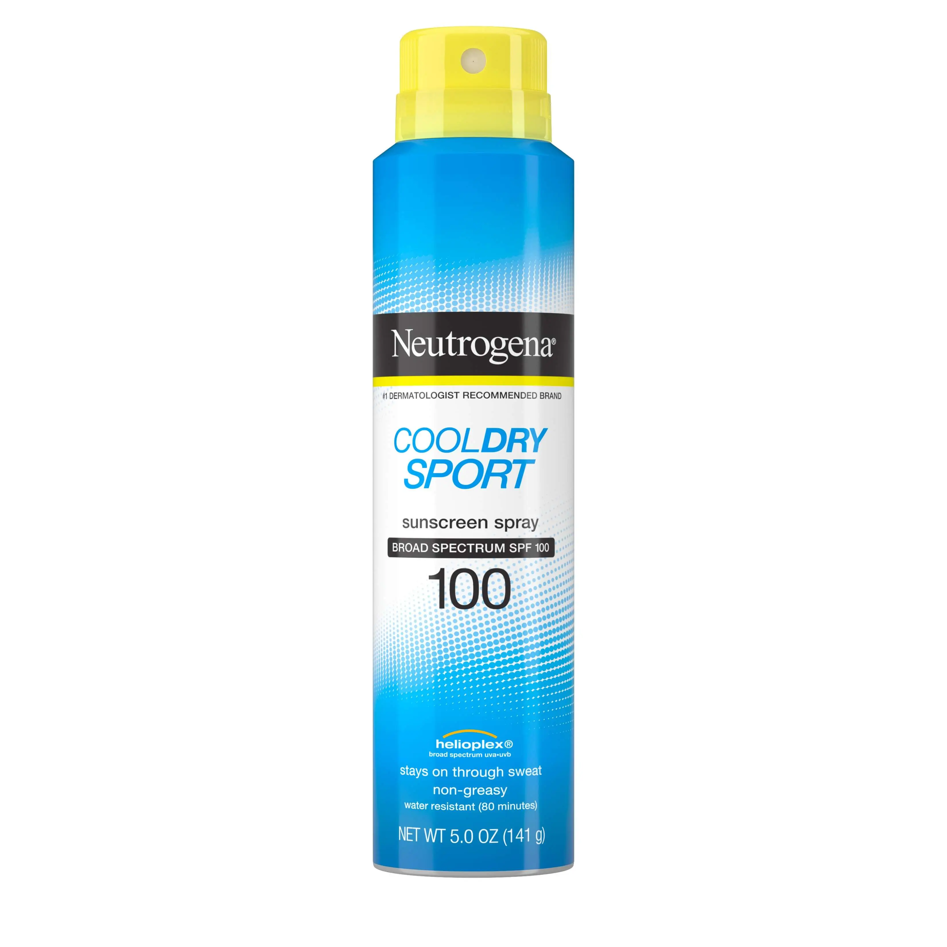 Cool Dry Sport Water-Resistant Sunscreen Spray, SPF 100, 5 oz