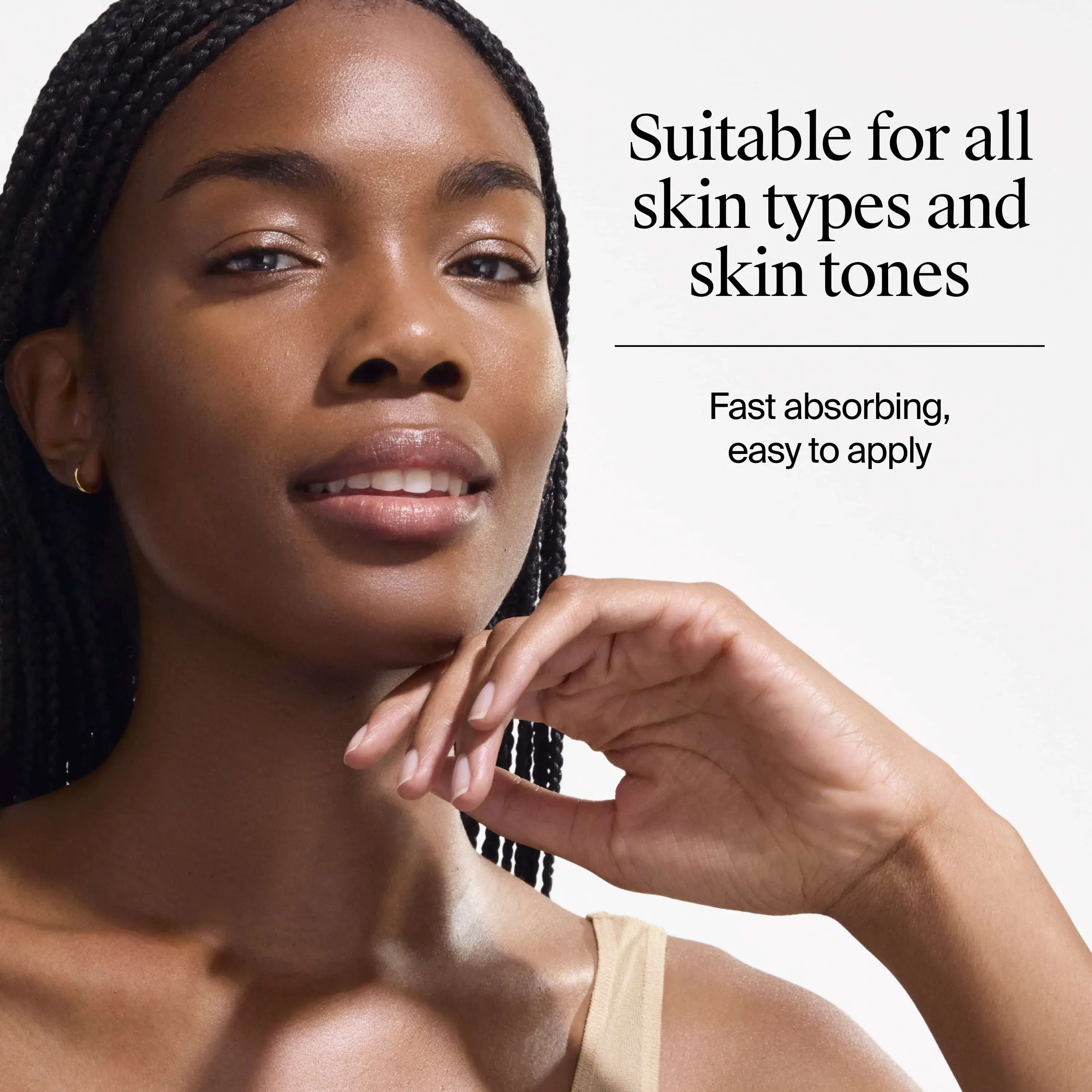 Neutrogena Ultra Sheer Invisible Gel Face Sunscreen Broad Spectrum SPF 40 is suitable for all skin types and skin tones. Fast absorbing, easy to apply