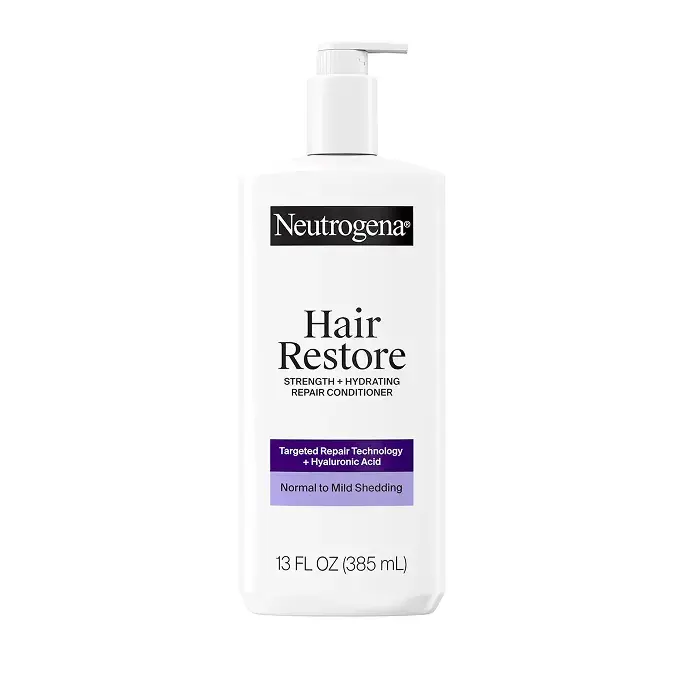 Neutrogena® Hair Restore Triple Action Scalp Detox Cleanser, front of packaging card image