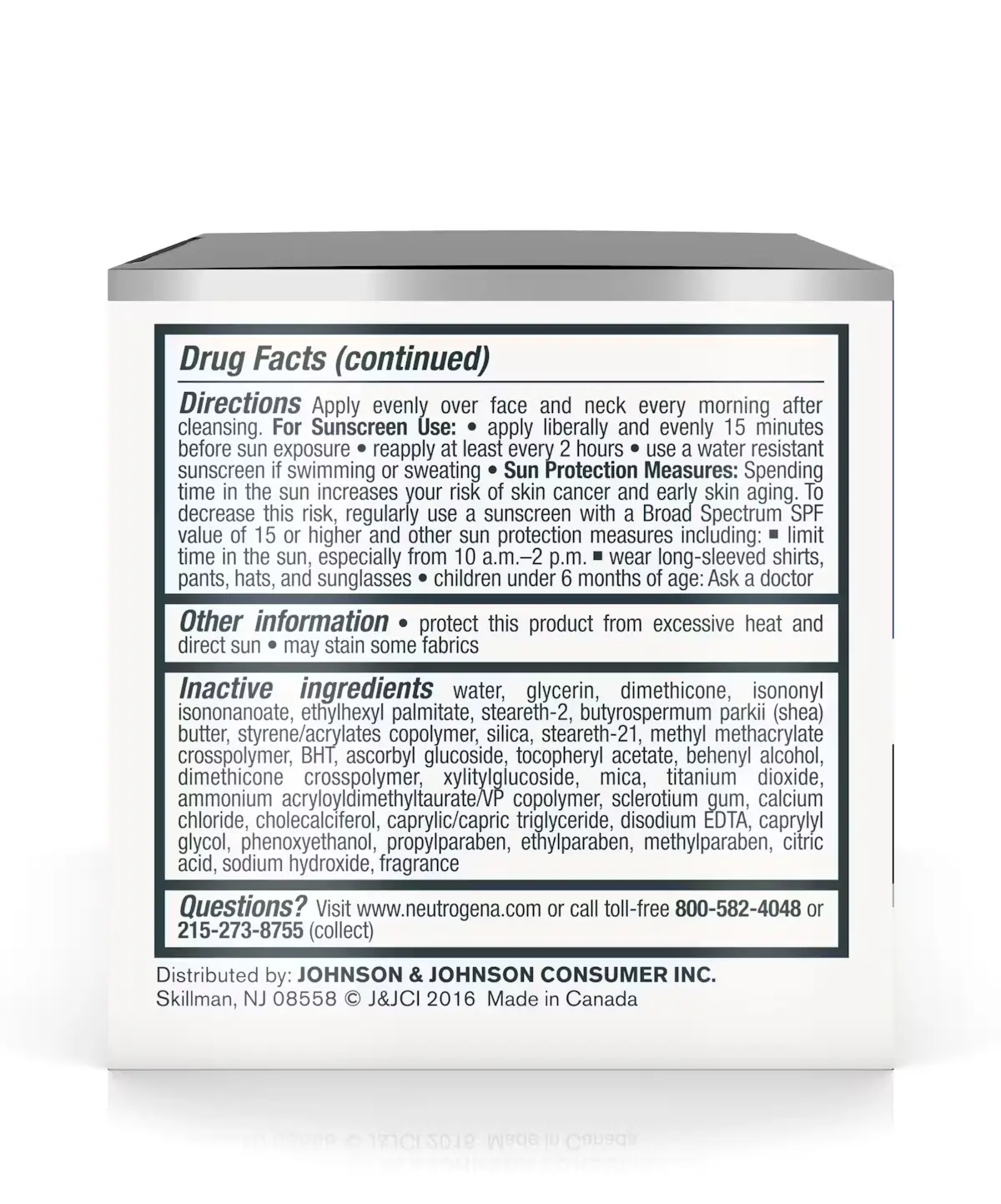 Deep Moisture Day Cream with Sunscreen Broad Spectrum SPF 20