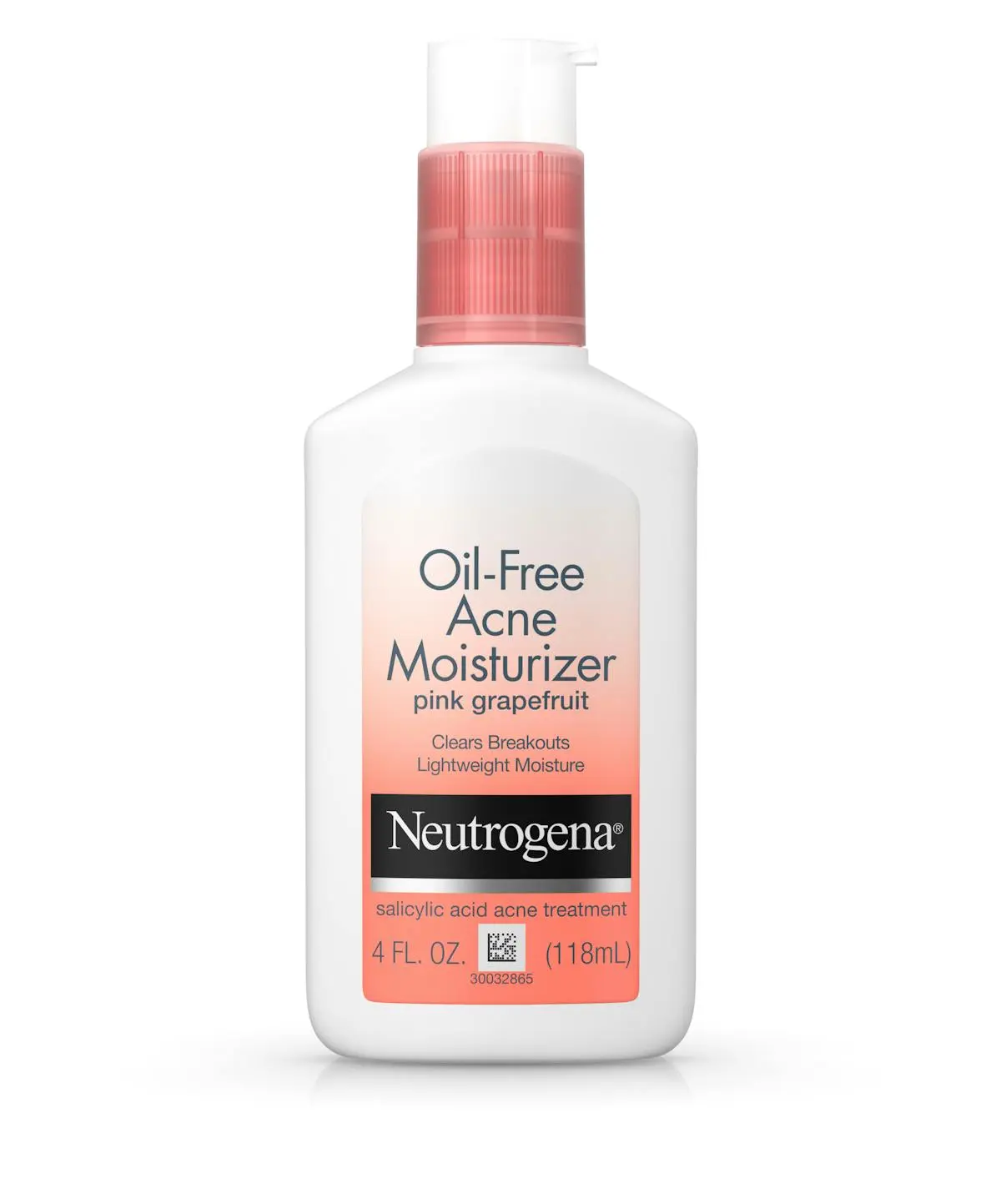 Non-comedogenic Oil-Free Pink Grapefruit Acne Face Moisturizer With Salicylic Acid, front of the package