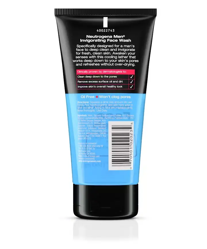 Neutrogena® Men Invigorating Face Wash