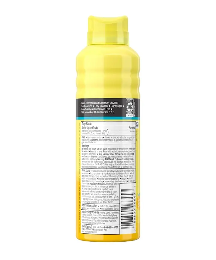 Neutrogena&reg; Beach Defense&trade; Kids Sunscreen Spray Broad Spectrum SPF 70 with Multi-Vitamins