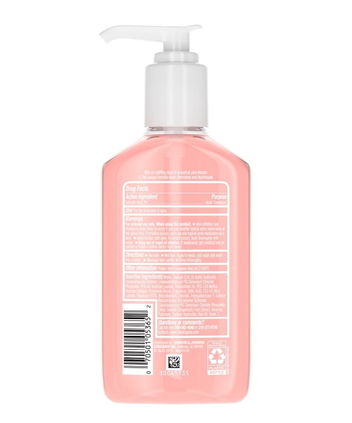 Neutrogena&reg; Oil-Free Acne Wash Pink Grapefruit Facial Cleanser