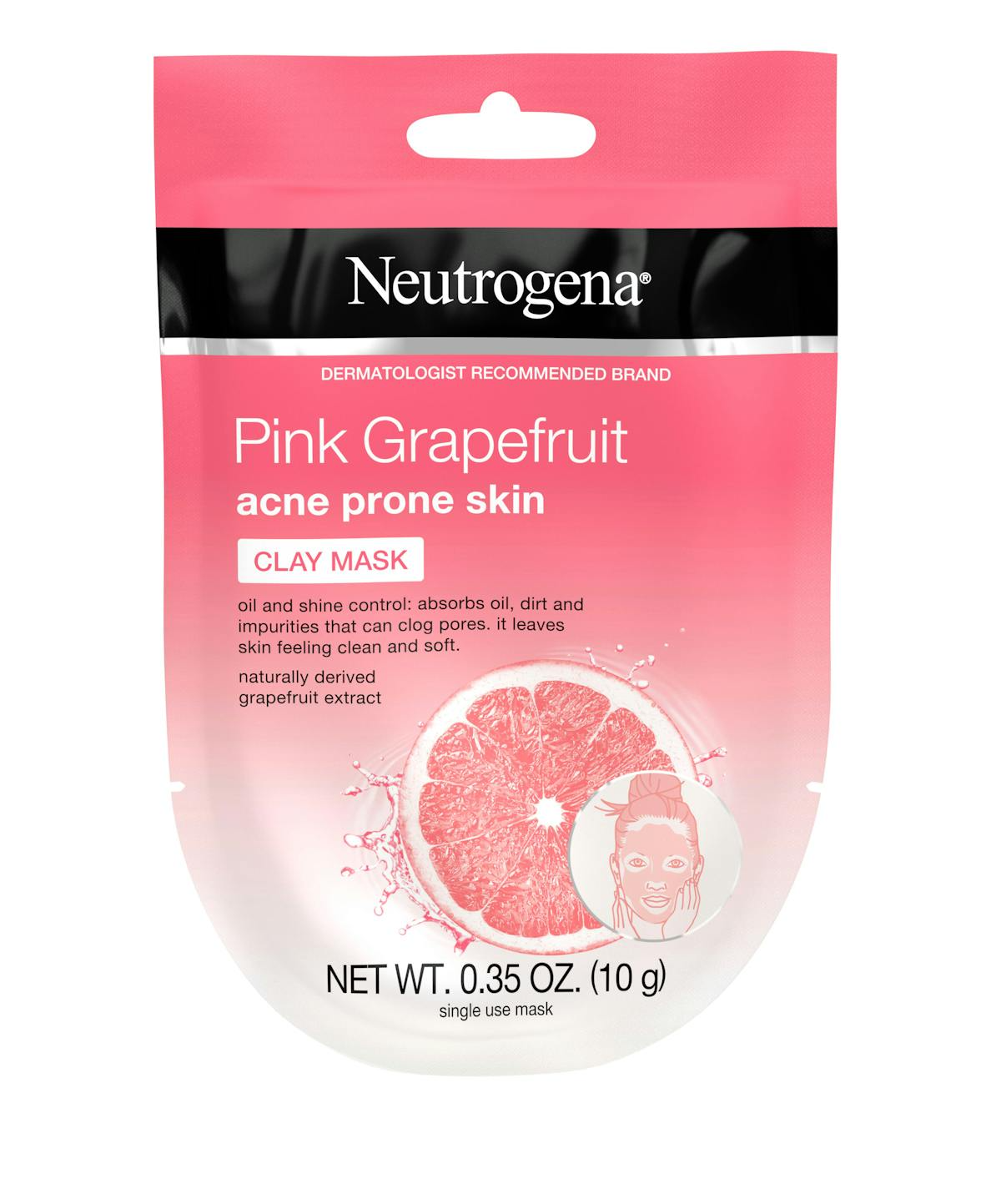 Neutrogena® Pink Grapefruit Acne Prone Skin Clay Mask