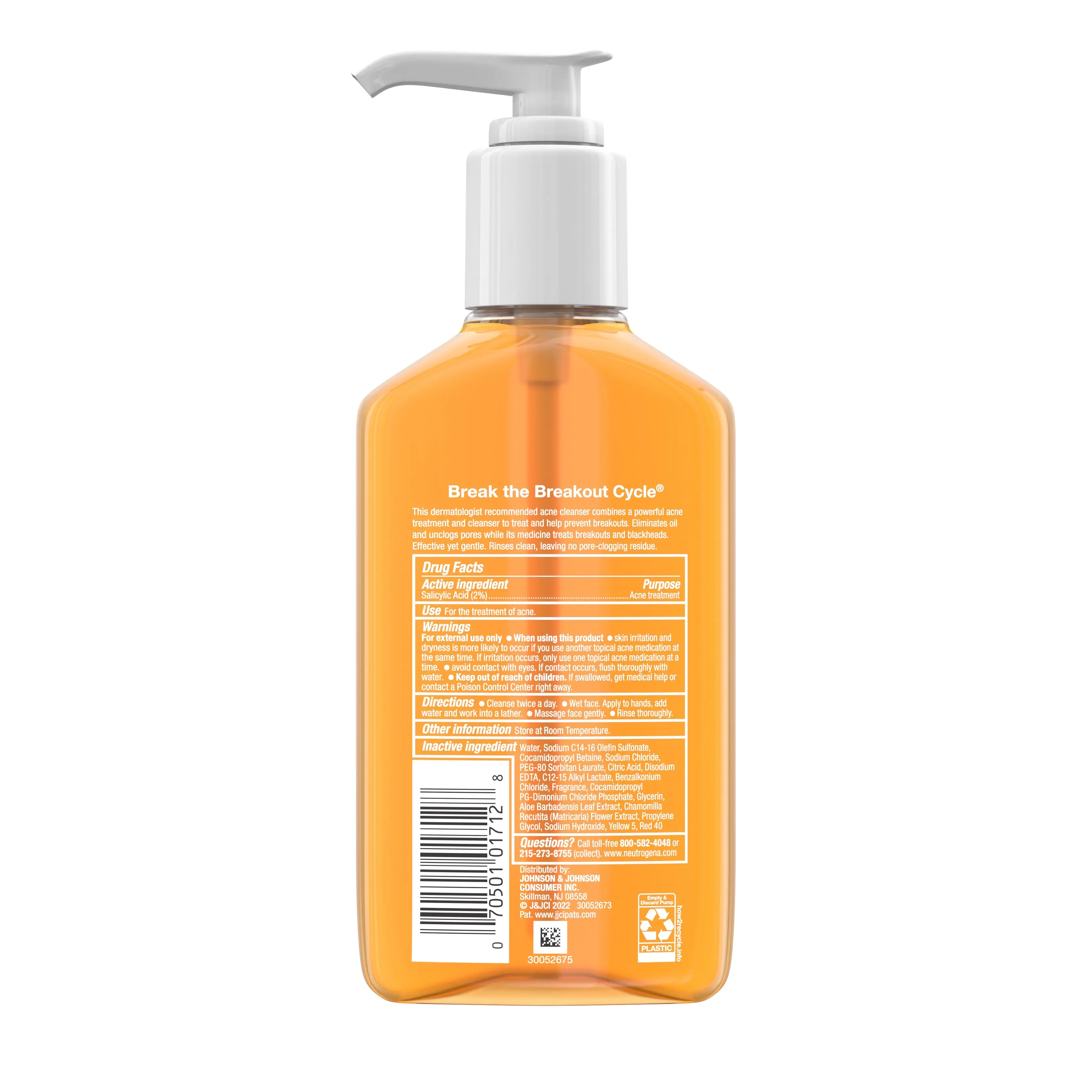 Oil-Free Acne Wash with Salicylic Acid