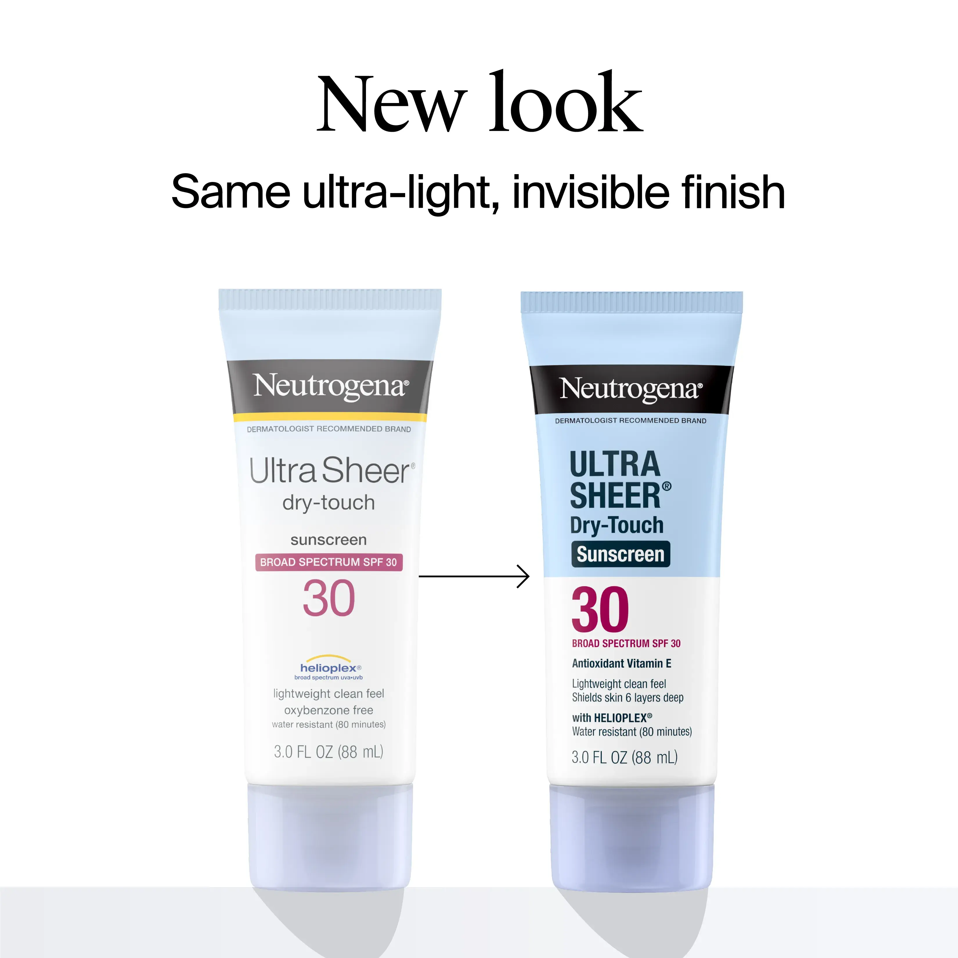 Neutrogena Ultra Sheer Dry-Touch Sunscreen Lotion Broad Spectrum SPF 30, 3 Fl. Oz