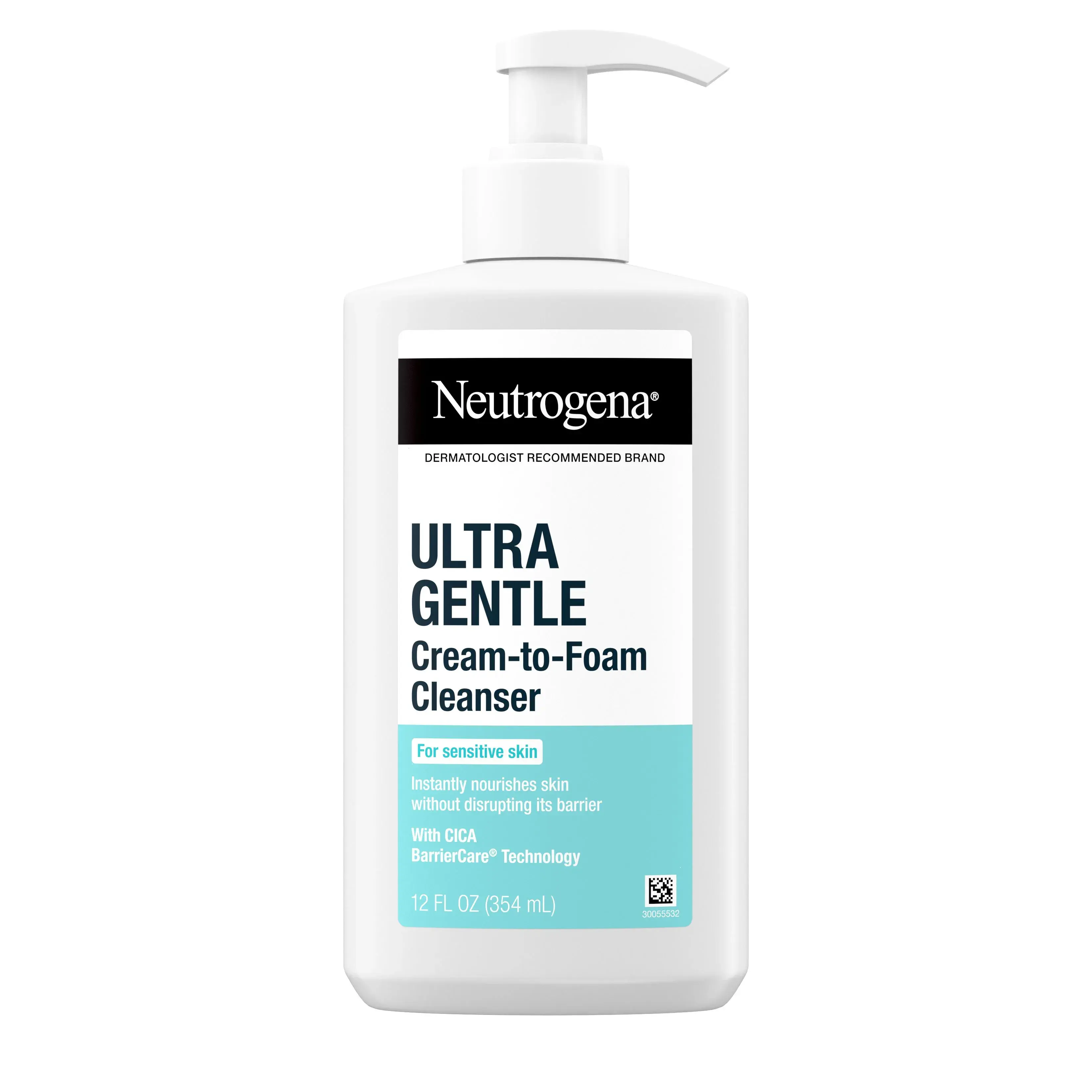 Ultra Gentle Cream to Foam Cleanser Front of Packaging