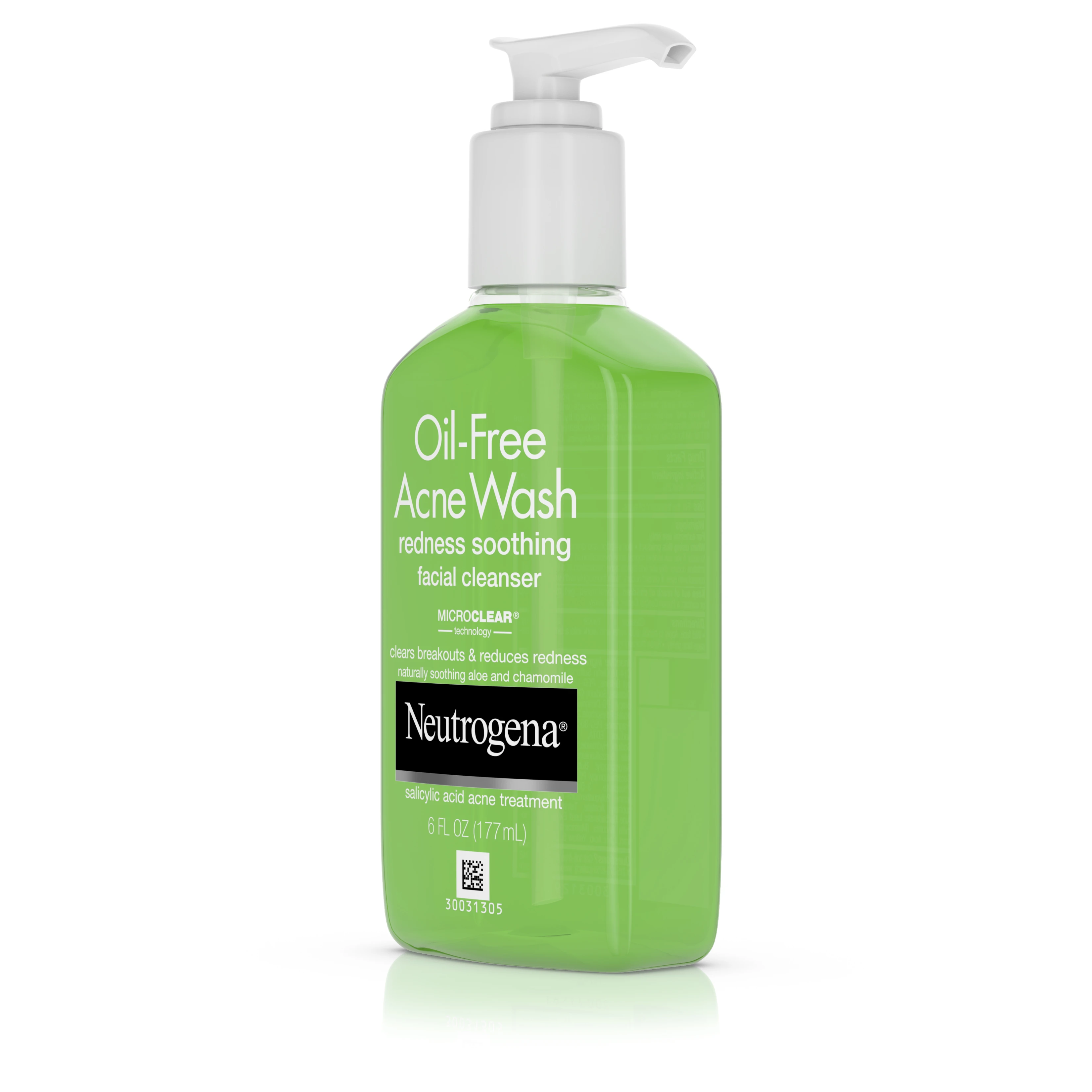 Oil-Free Acne Wash Redness Soothing Facial Cleanser