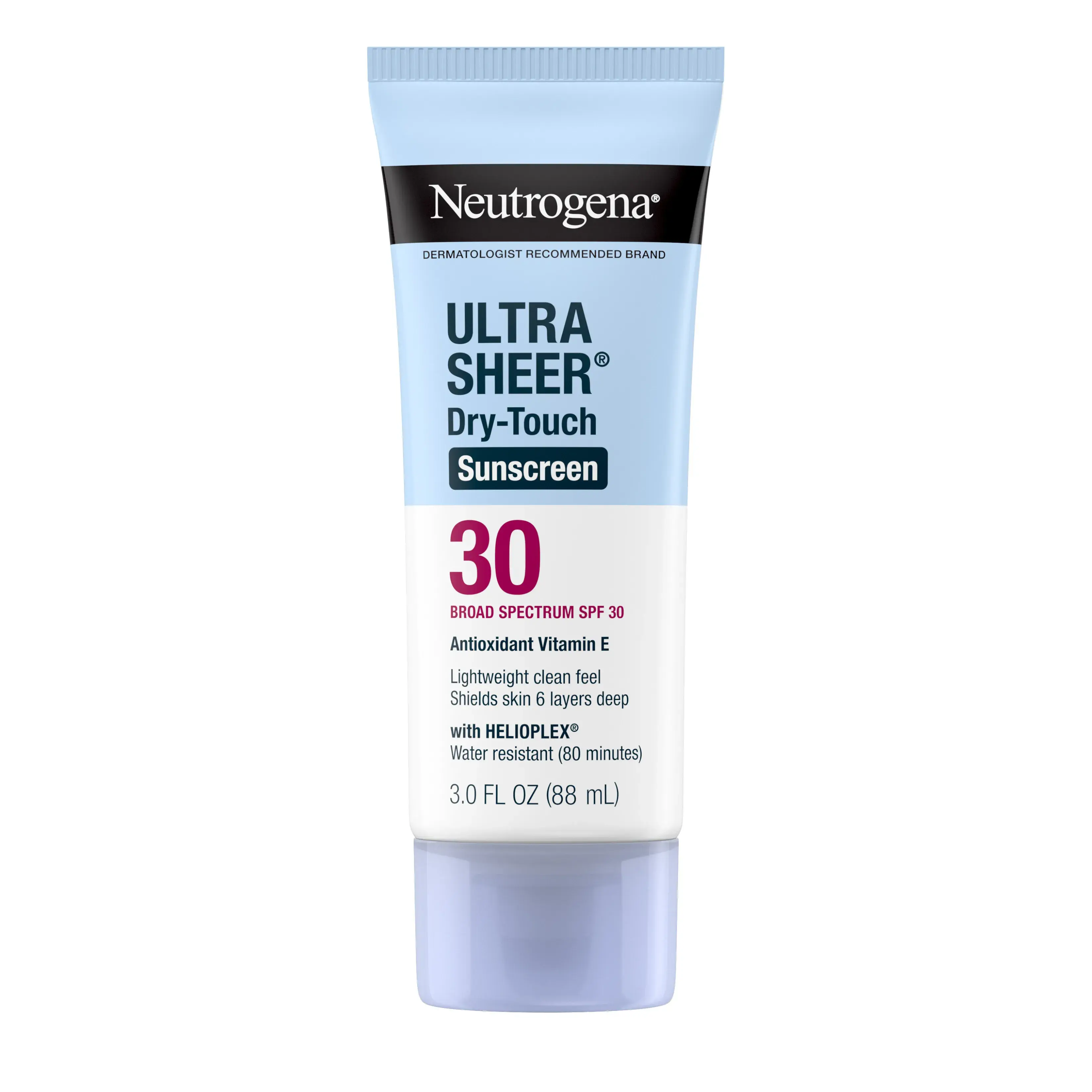 Neutrogena Ultra Sheer Dry-Touch Sunscreen Lotion Broad Spectrum SPF 30, 3 Fl. Oz