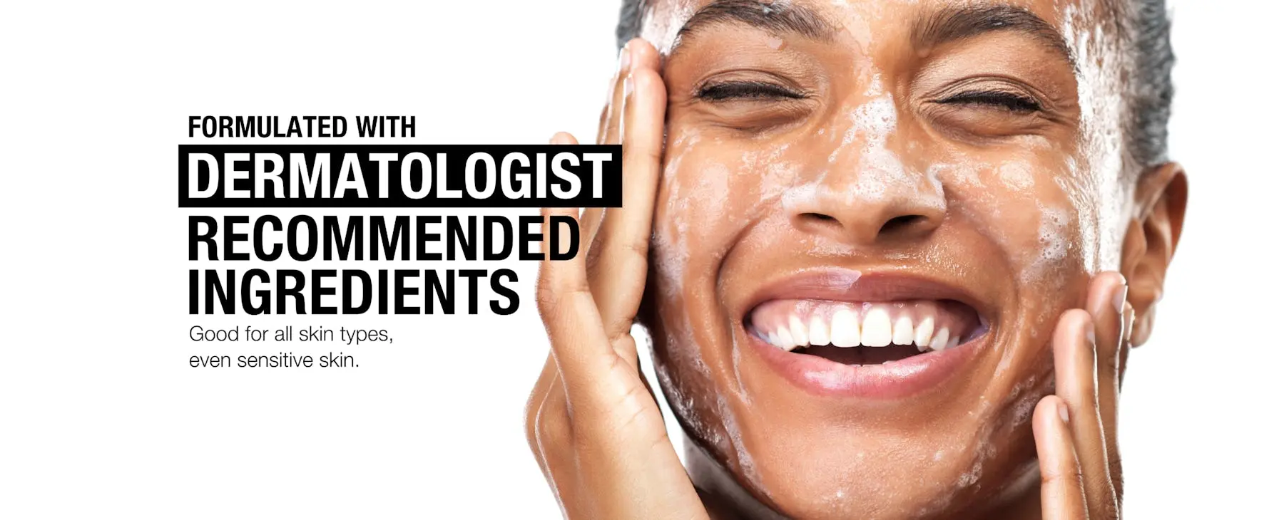 A woman using Neutrogena’s dermatologist-tested routine to preserve the skin’s vital barrier.