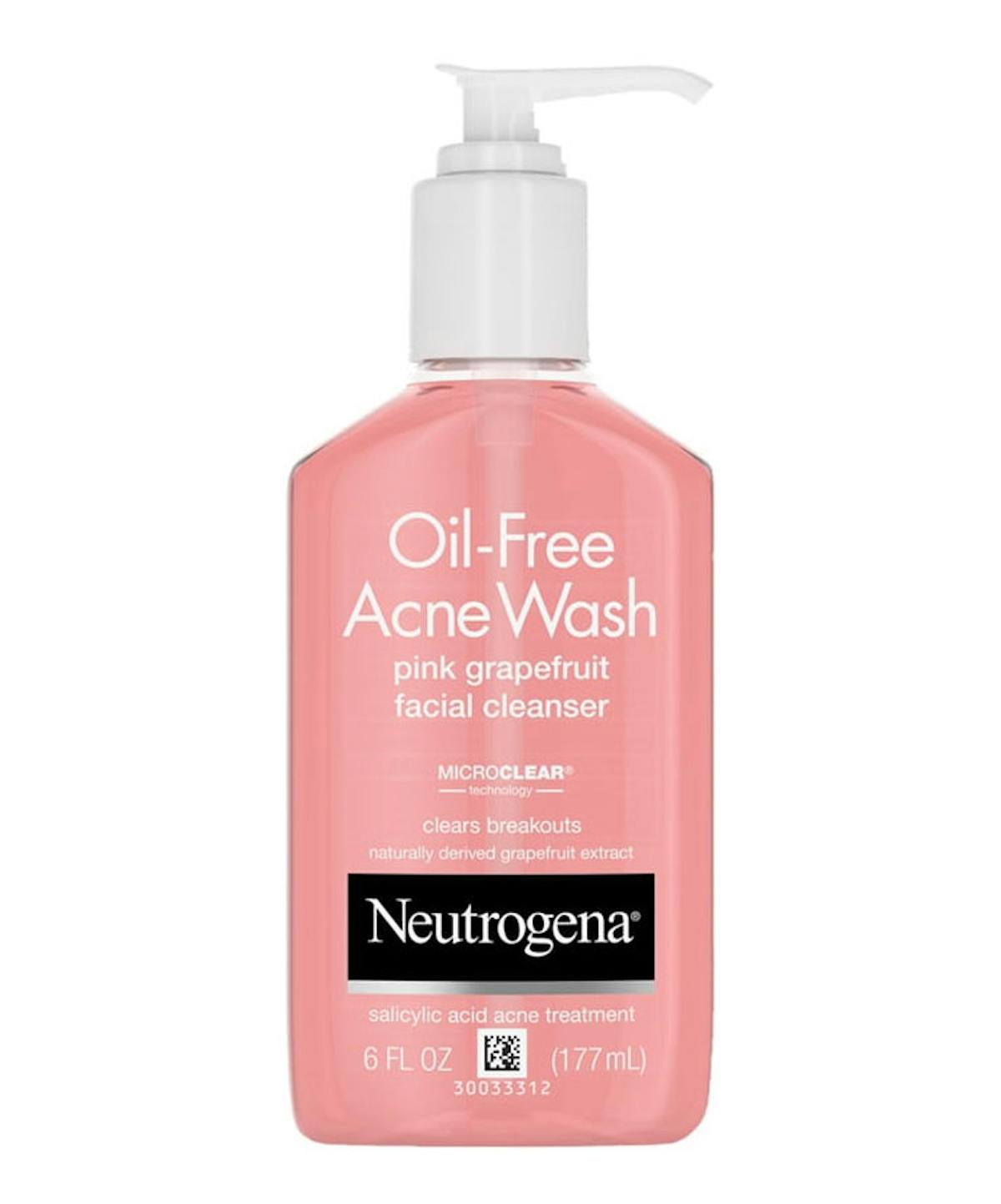 Neutrogena Neutrogena® Oil-Free Acne Wash Pink Grapefruit Facial Cleanser