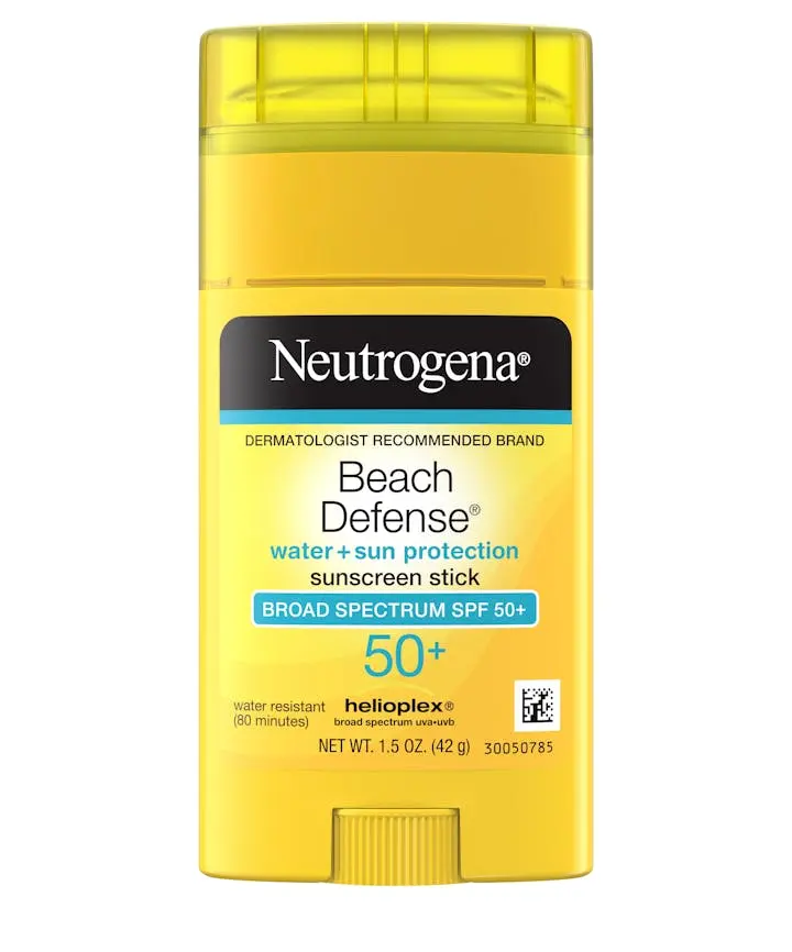 Neutrogena Beach Defense® Water + Sun Protection Sunscreen Stick Broad Spectrum SPF 50+