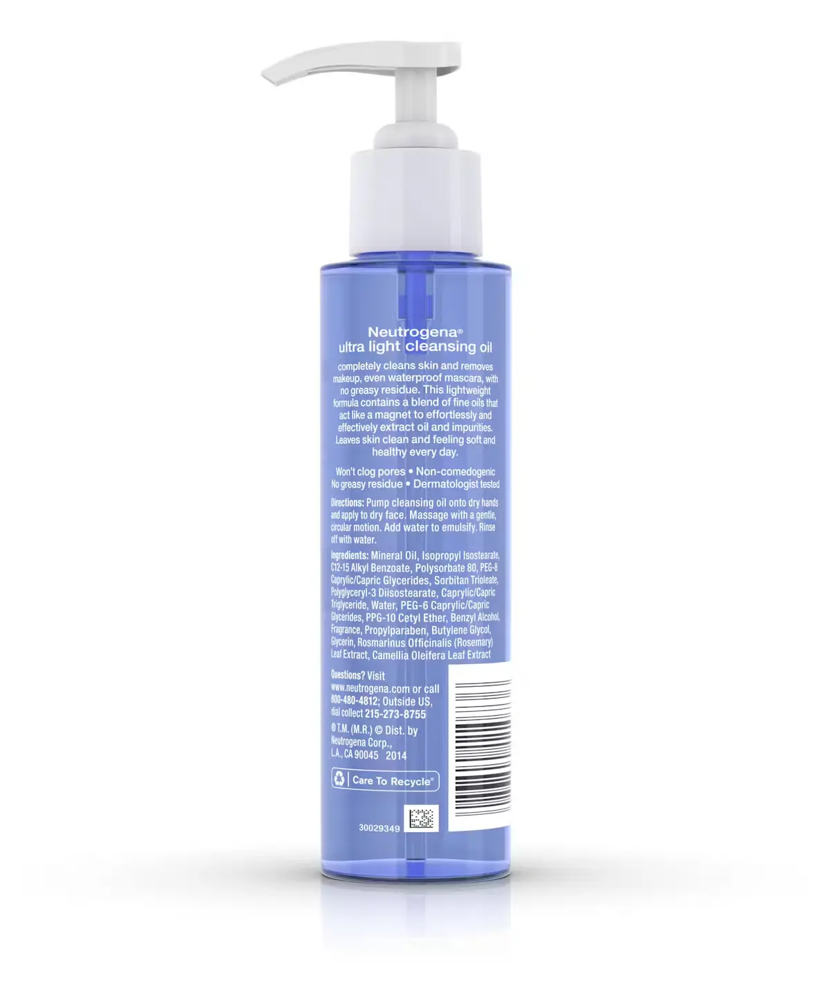 Neutrogena Ultra Light Cleansing Oil