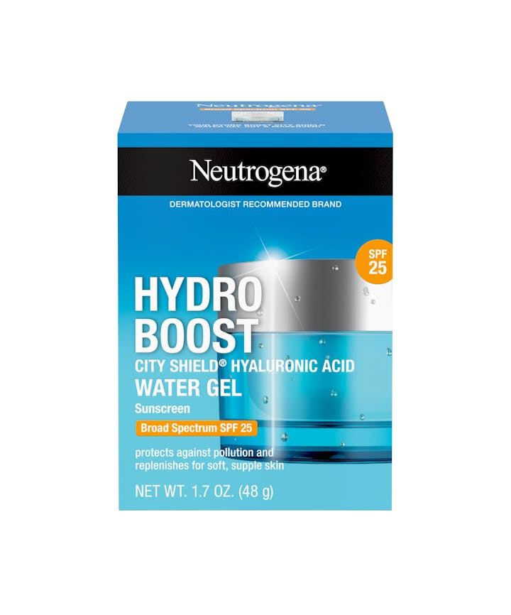 Neutrogena® Hydro Boost City Shield™ Water Gel Sunscreen Broad Spectrum SPF 25