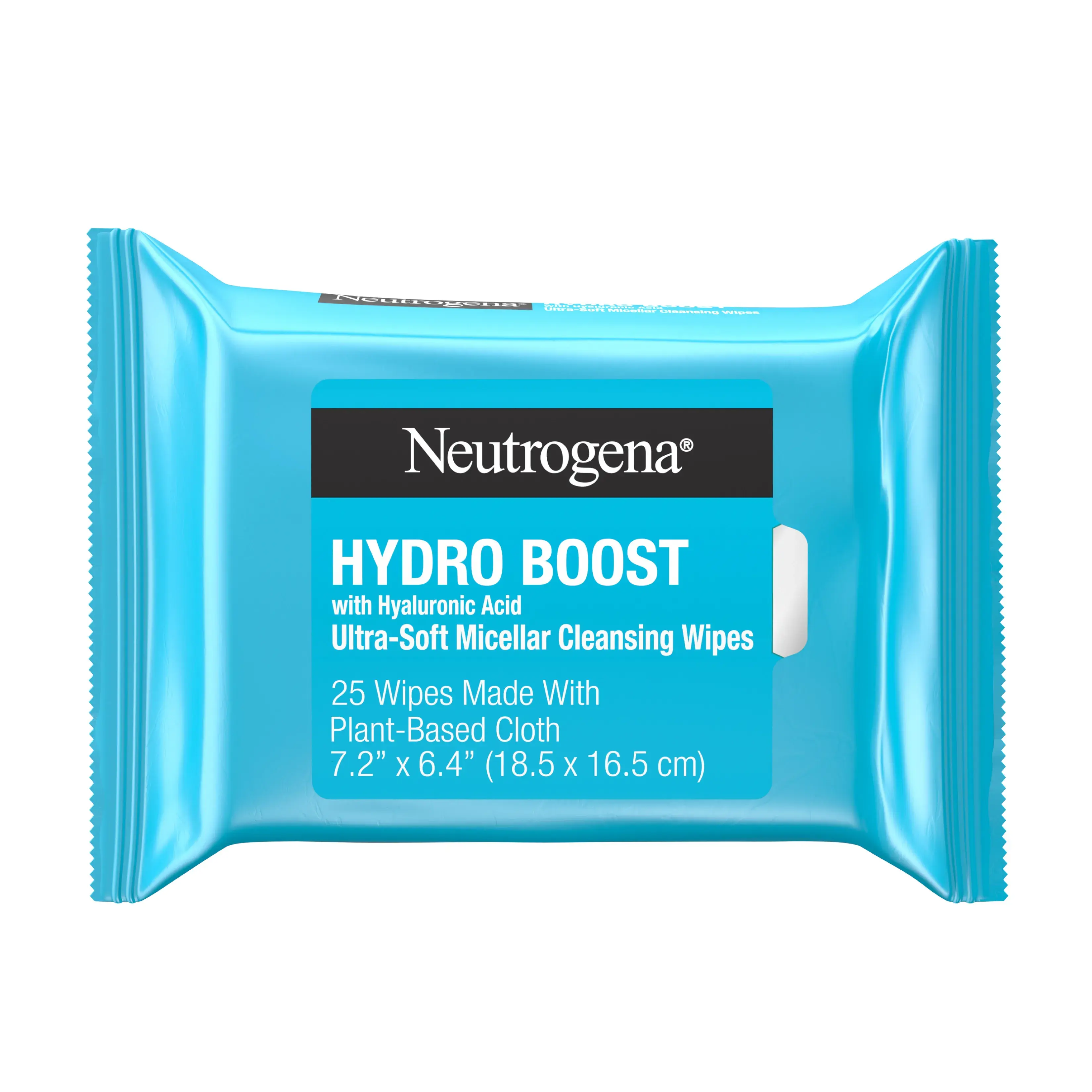 Hydro Boost Cleansing Makeup Remover Wipes Front of Packaging