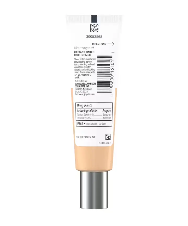 Neutrogena Healthy Skin Radiant Tinted Moisturizer Broad Spectrum SPF 25