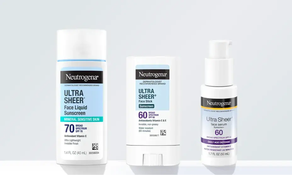 Neutrogena® Ultra Sheer® Product Line