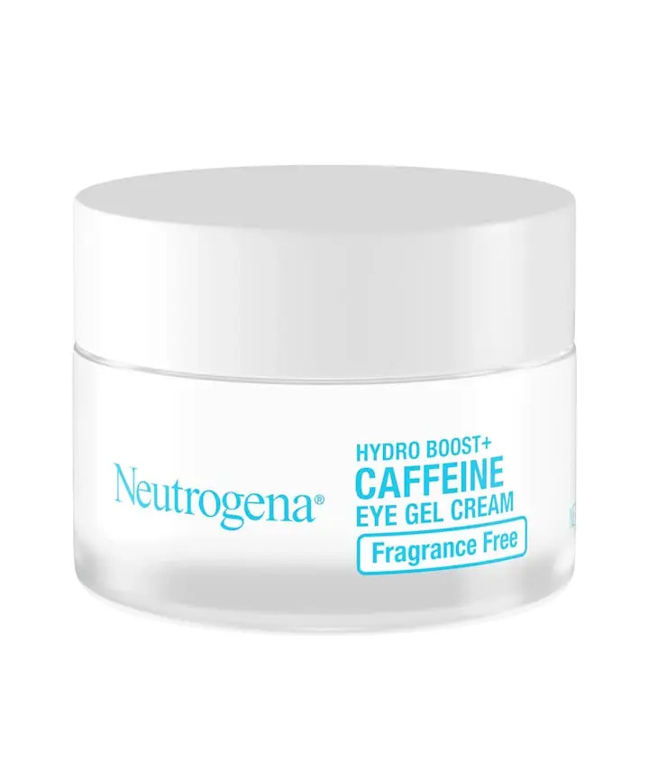 Neutrogena Hydro Boost+ Caffeine Eye Gel Cream, Fragrance Free