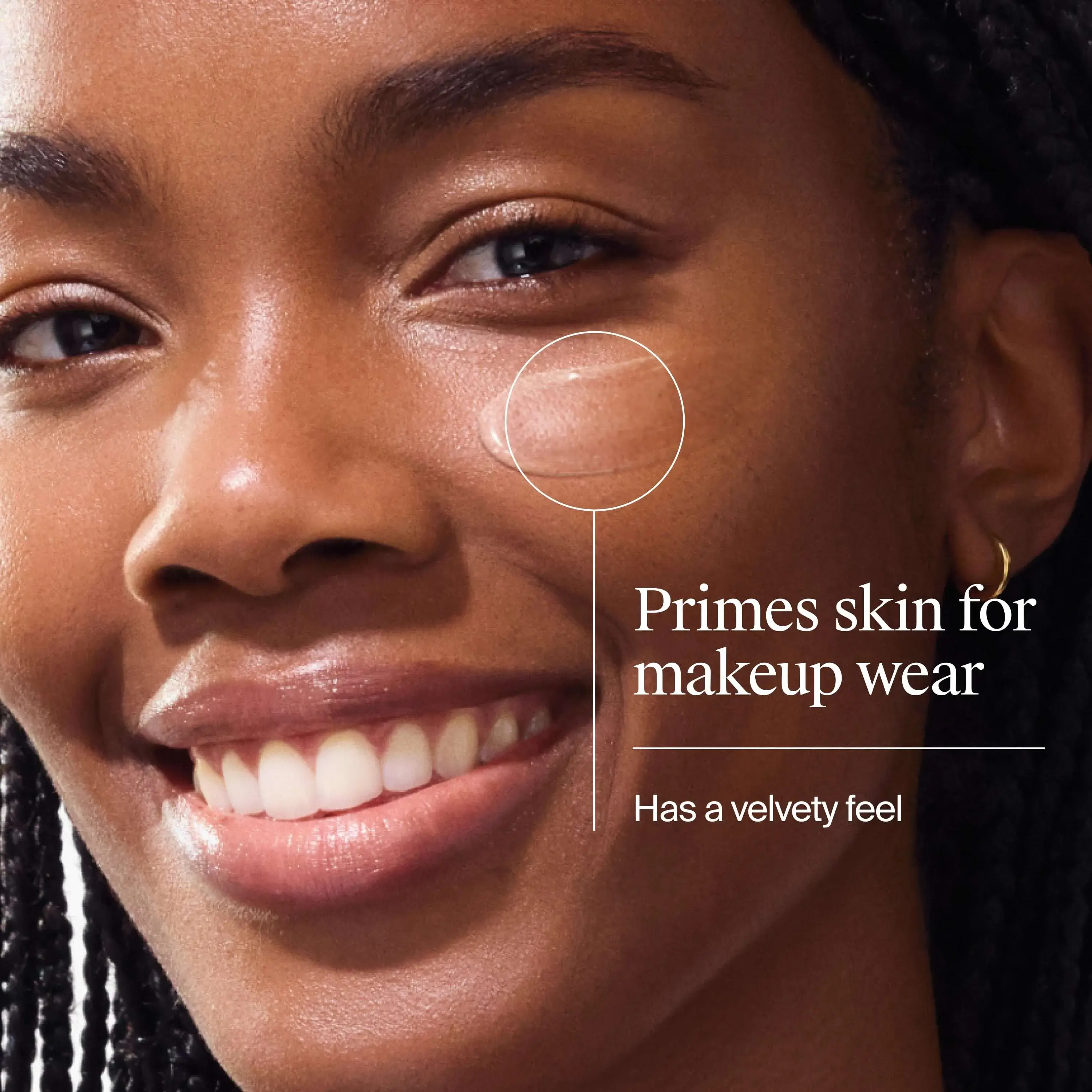 Neutrogena Ultra Sheer Invisible Gel Face Sunscreen Broad Spectrum SPF 40 primes skin for makeup wear with a velvety feel