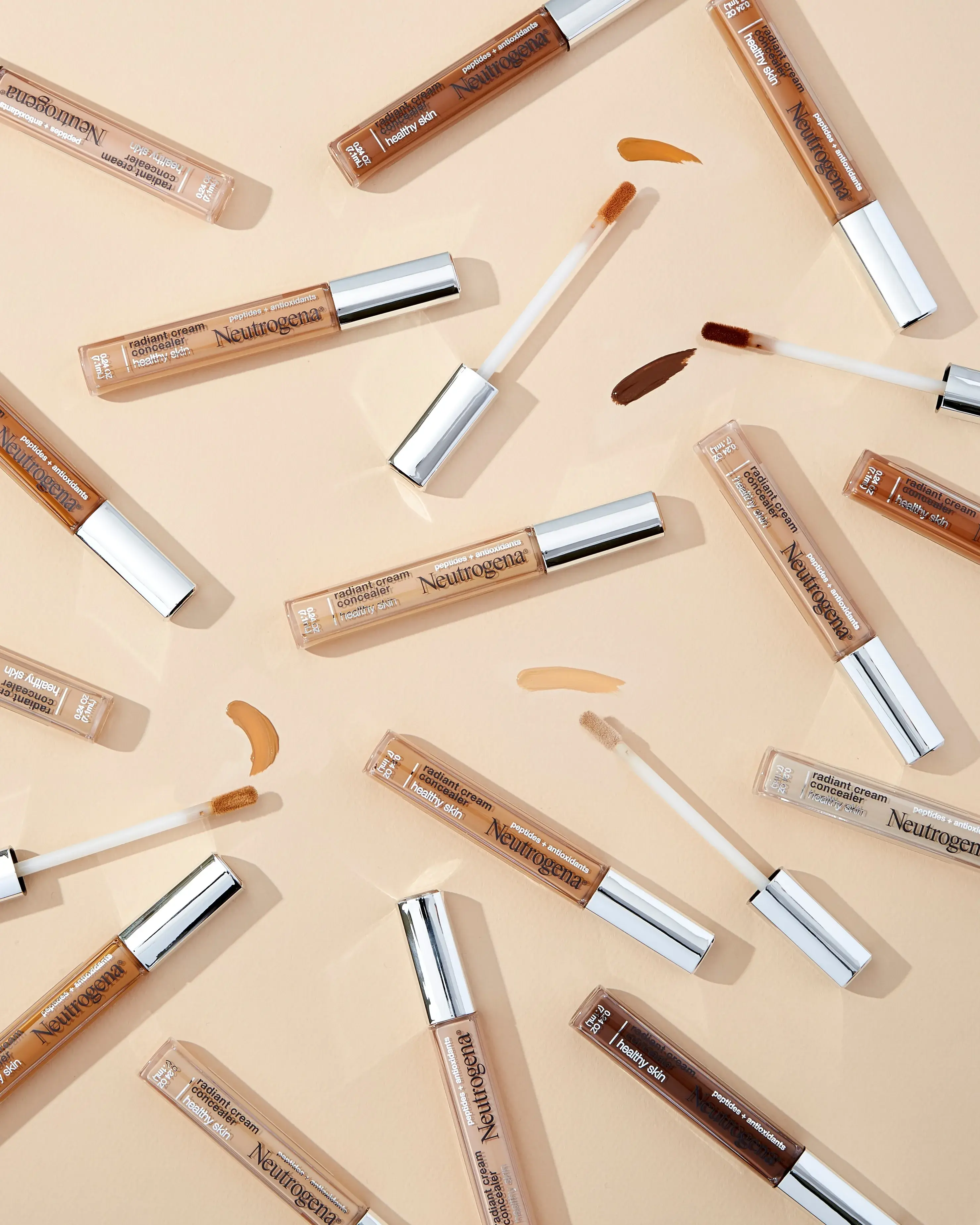 image displaying all the radiant concealer variants