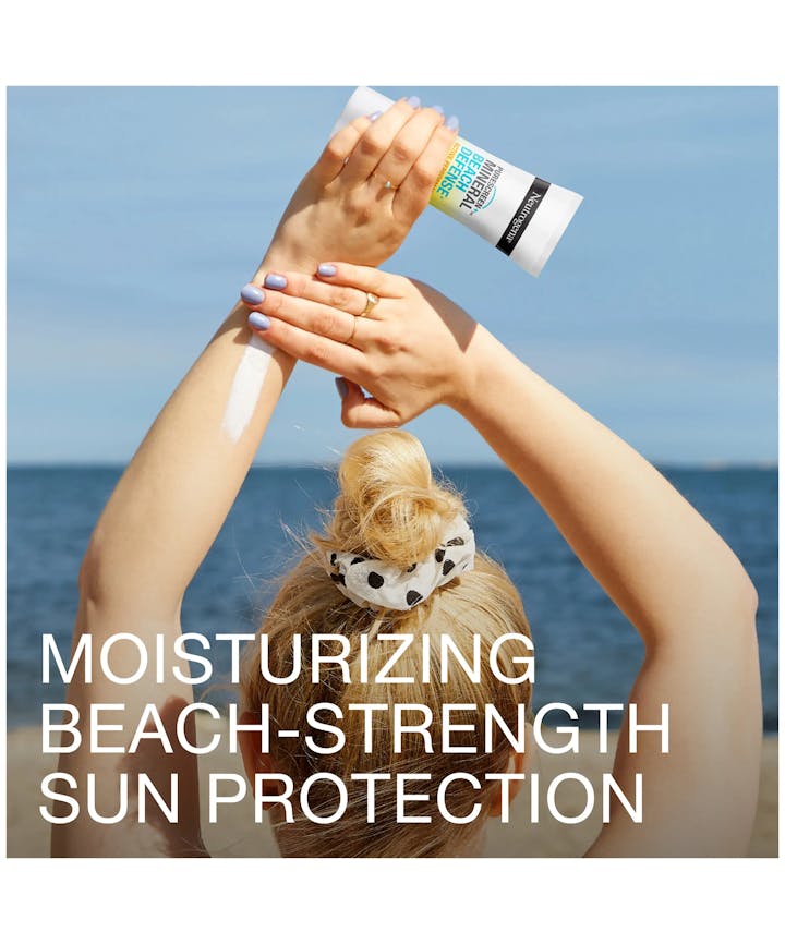 Neutrogena&reg; Purescreen+&trade; Mineral Beach Defense&trade; Active Performance Body Lotion Sunscreen, Broad Spectrum SPF 30