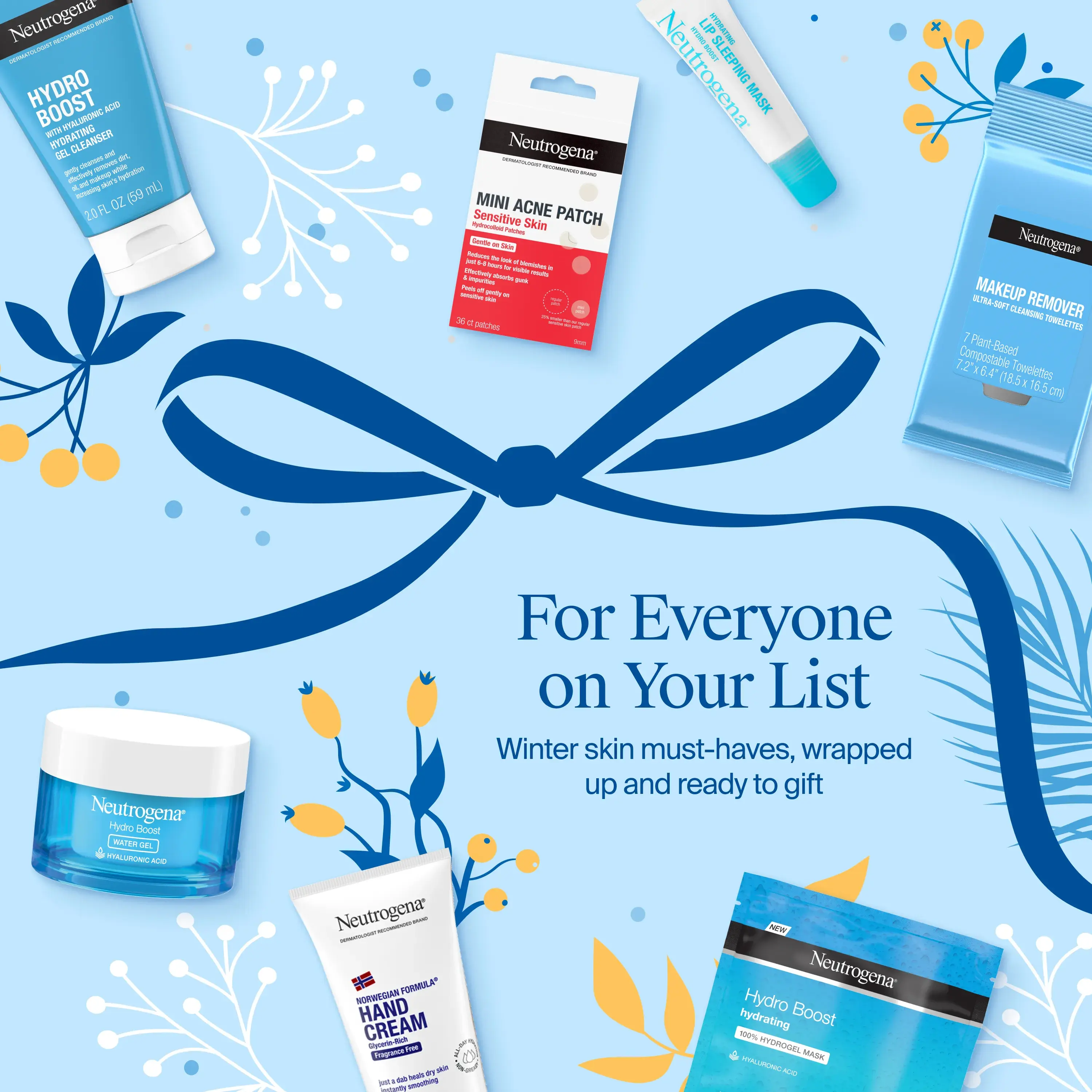 Holiday Gift set: For everyone on your list. Winterskin must-haves wrapped up and ready to gift