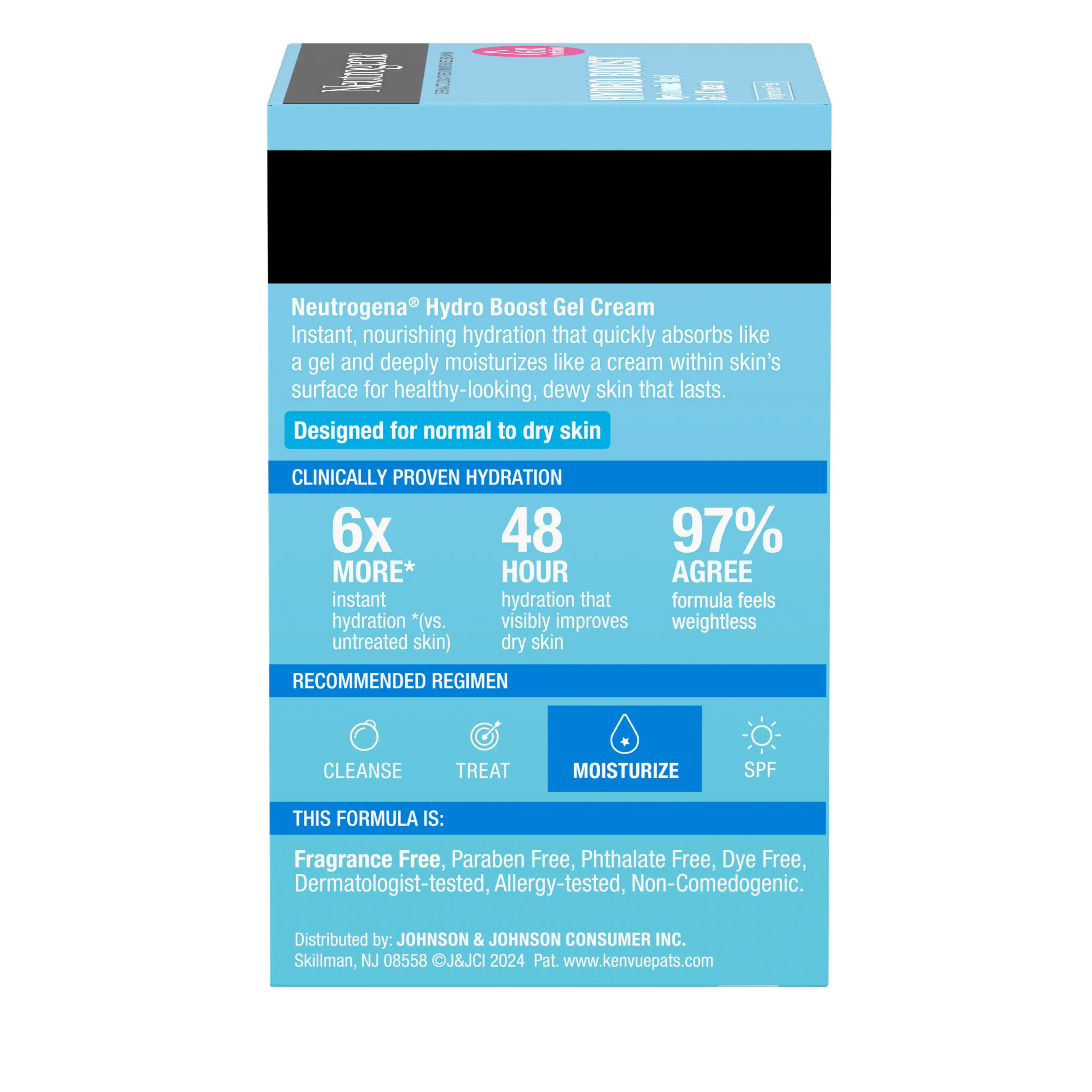 Neutrogena® Hydro Boost Hyaluronic Acid Gel Cream Fragrance Free
