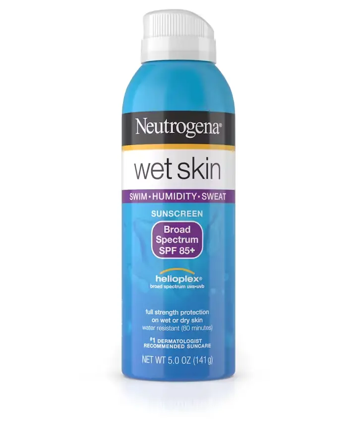 Wet Skin Sunscreen Spray Broad Spectrum SPF 85+