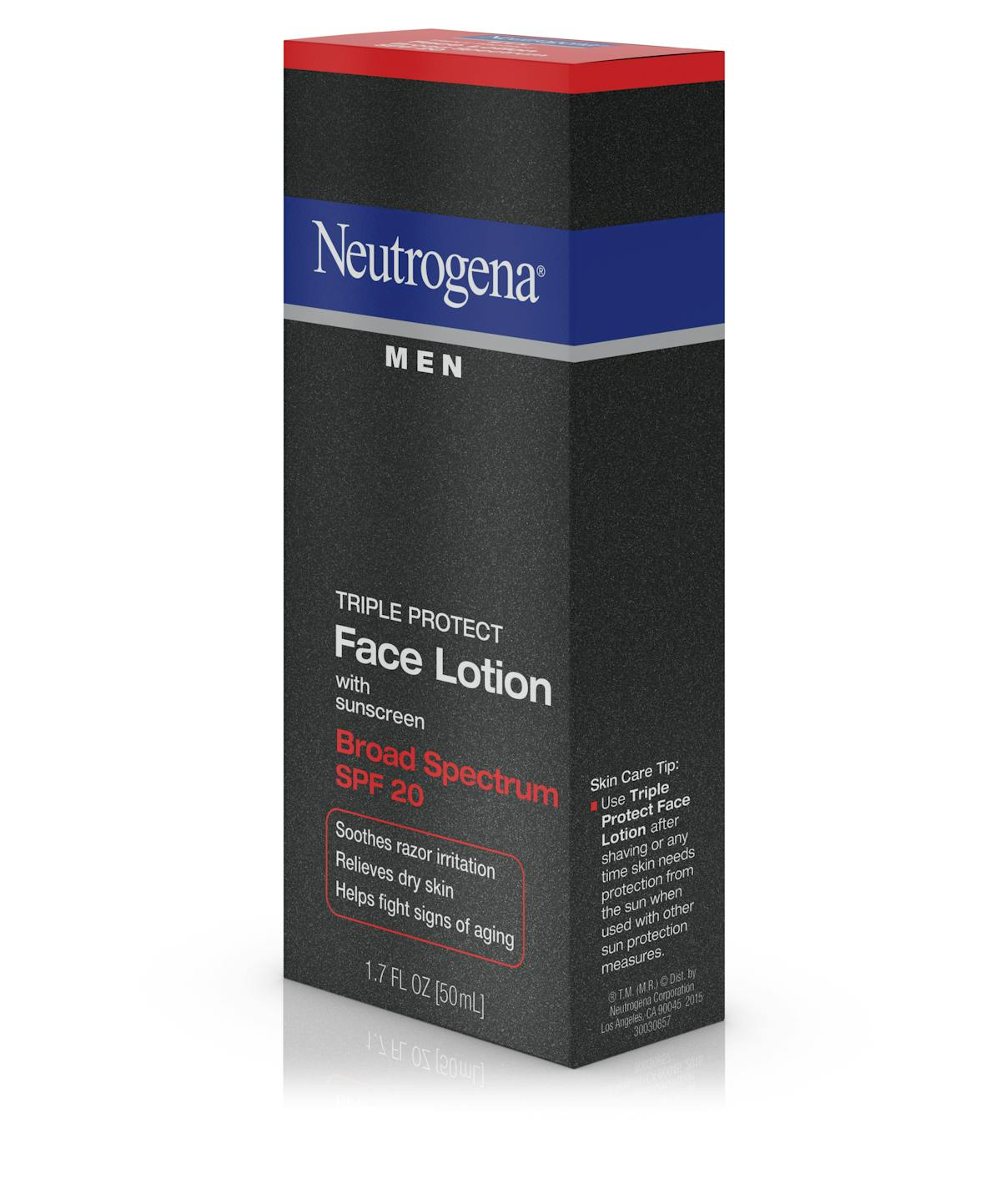 Neutrogena® Men Triple Protect Face Lotion Broad Spectrum SPF 20